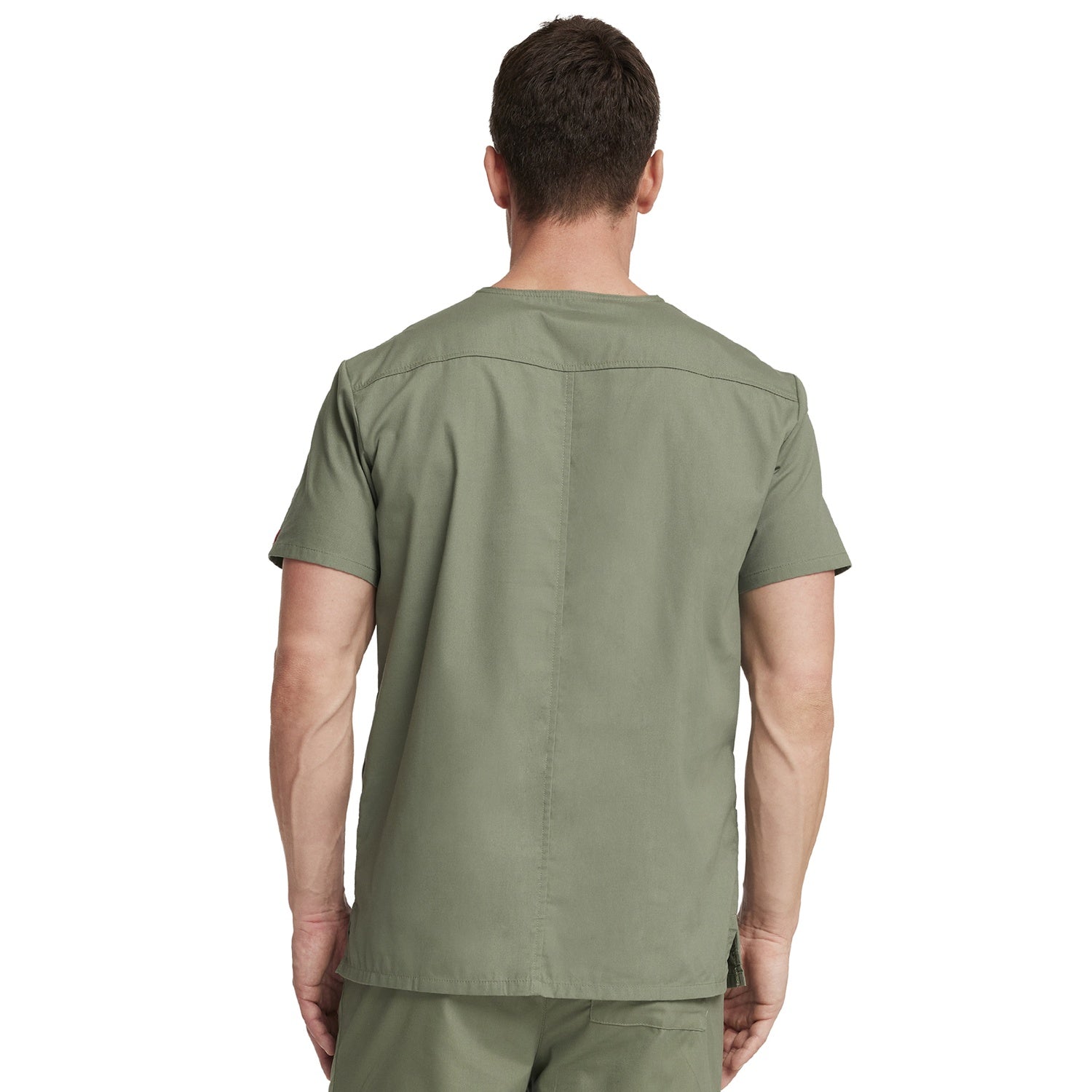Men's EDS Signature V-Neck Scrub Top - Image 2