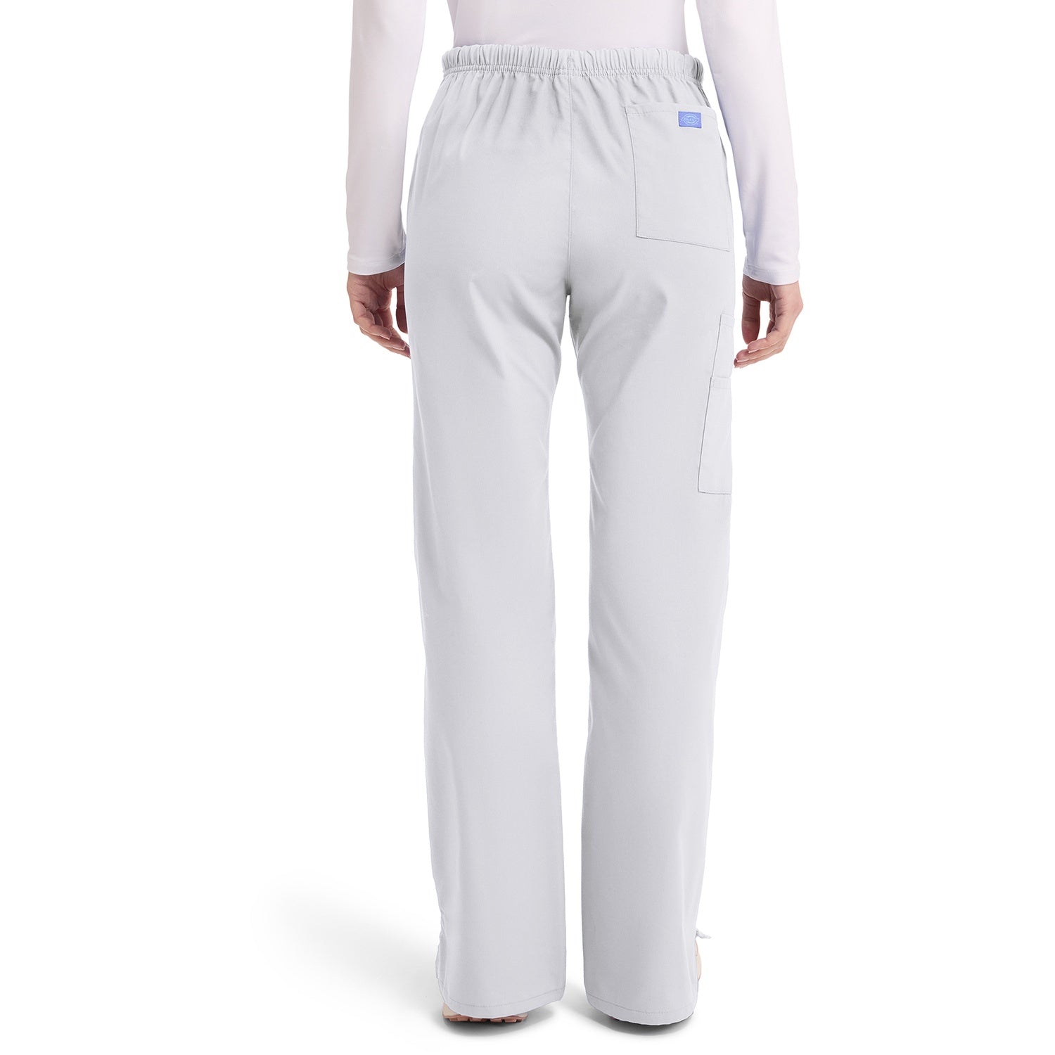 Women's EDS Signature Mid Rise Drawstring Cargo Scrub Pant - Image 2