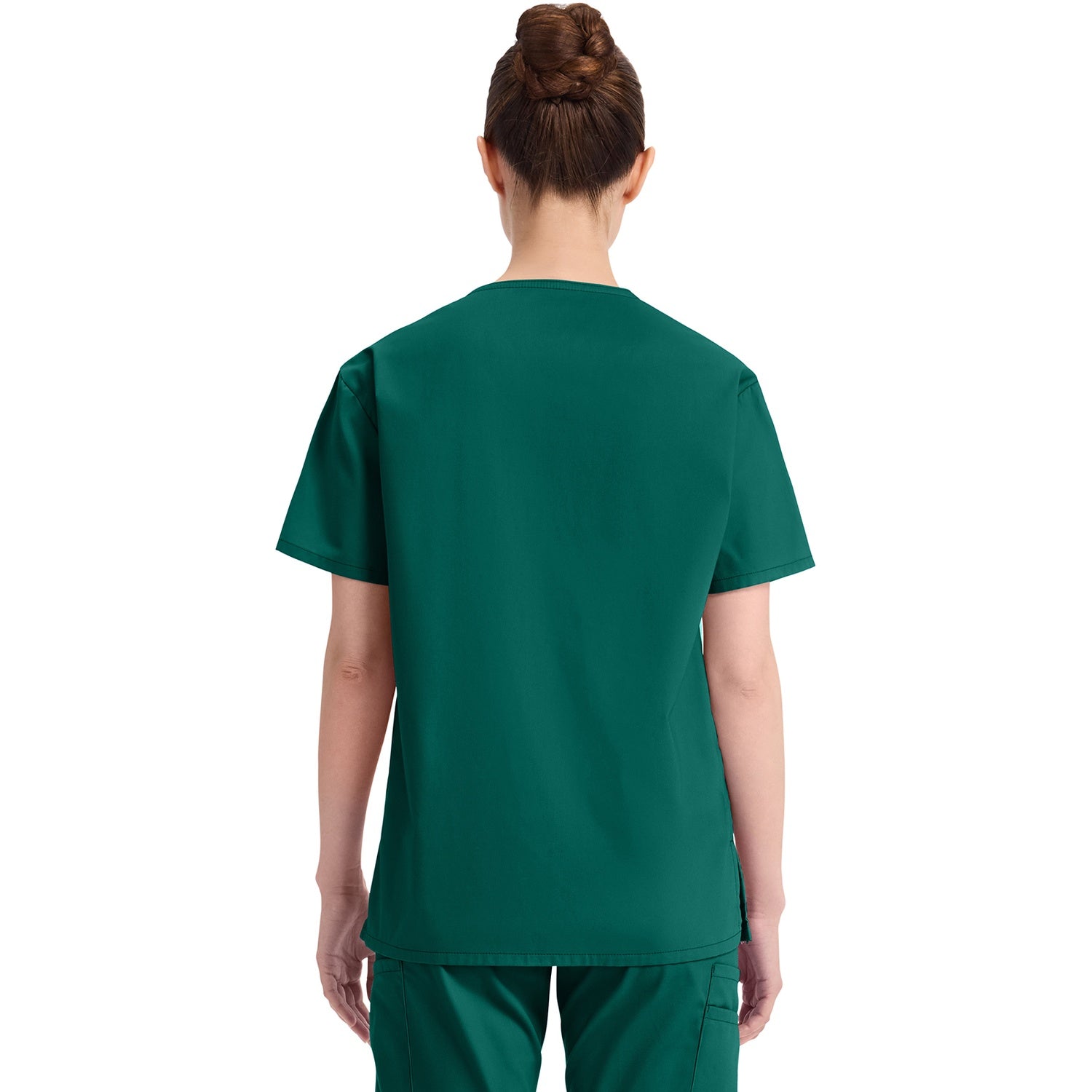Women's EDS Signature V-Neck Scrub Top - Image 2