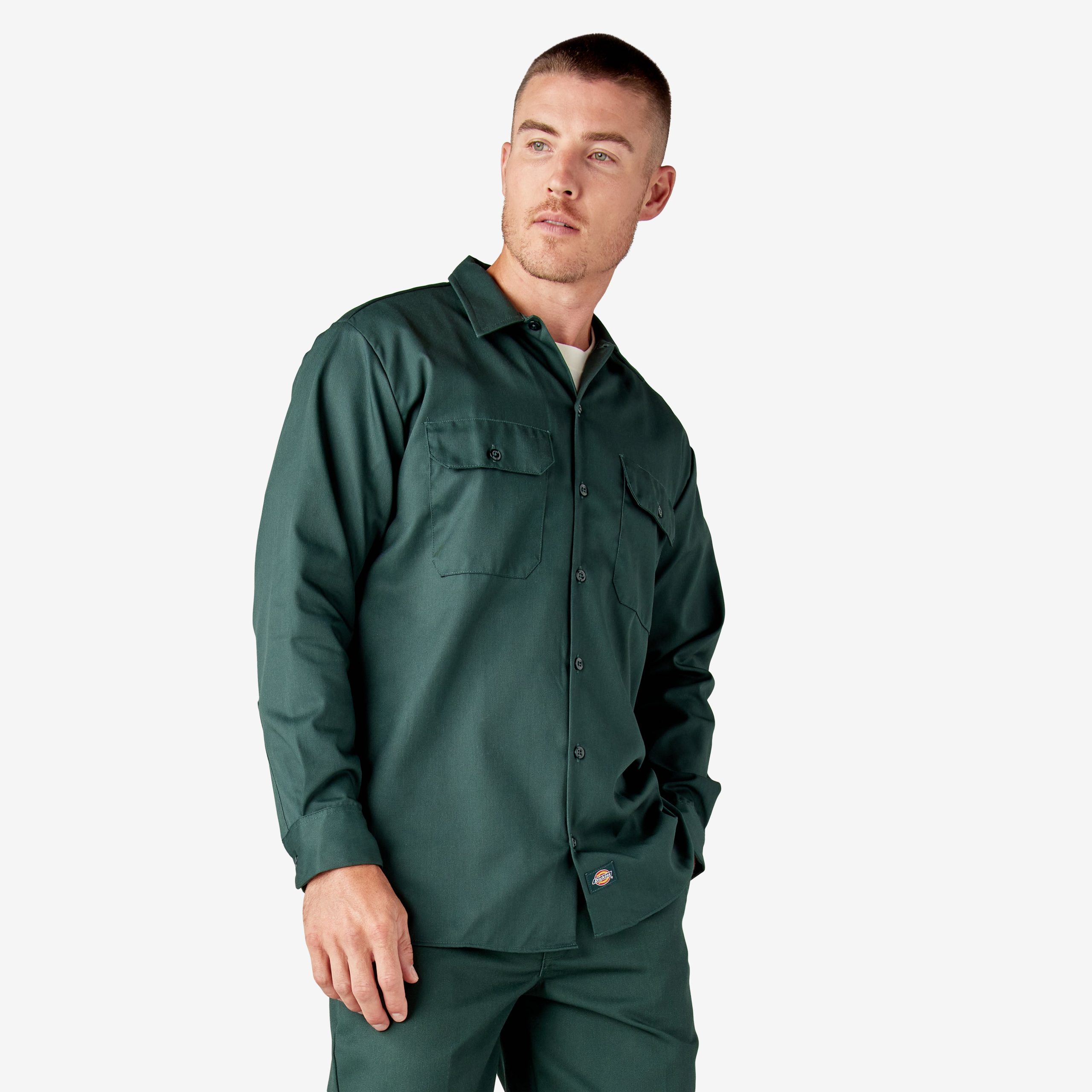 Long Sleeve Work Shirt - Image 4