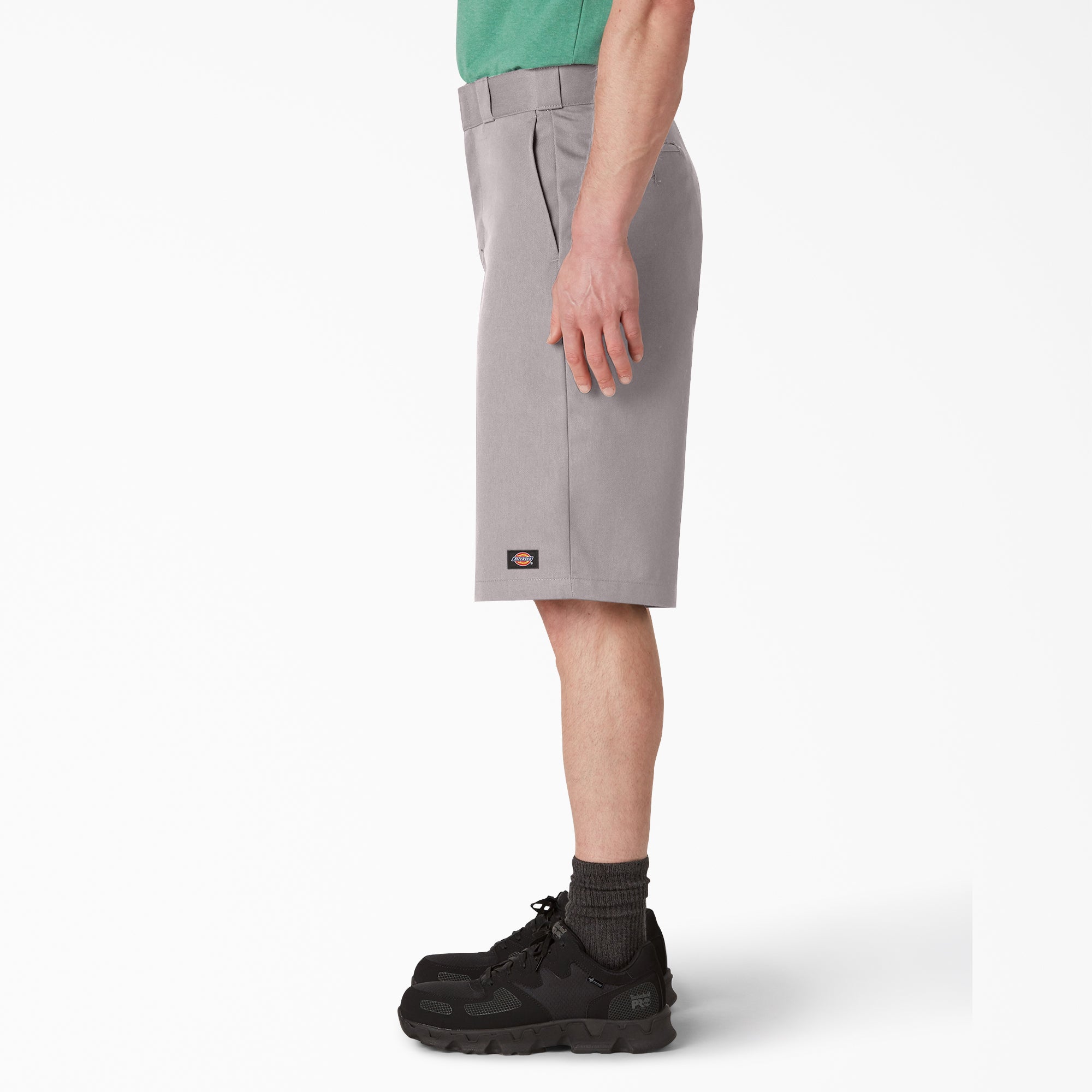 Loose Fit Flat Front Work Shorts. 13 - Image 3