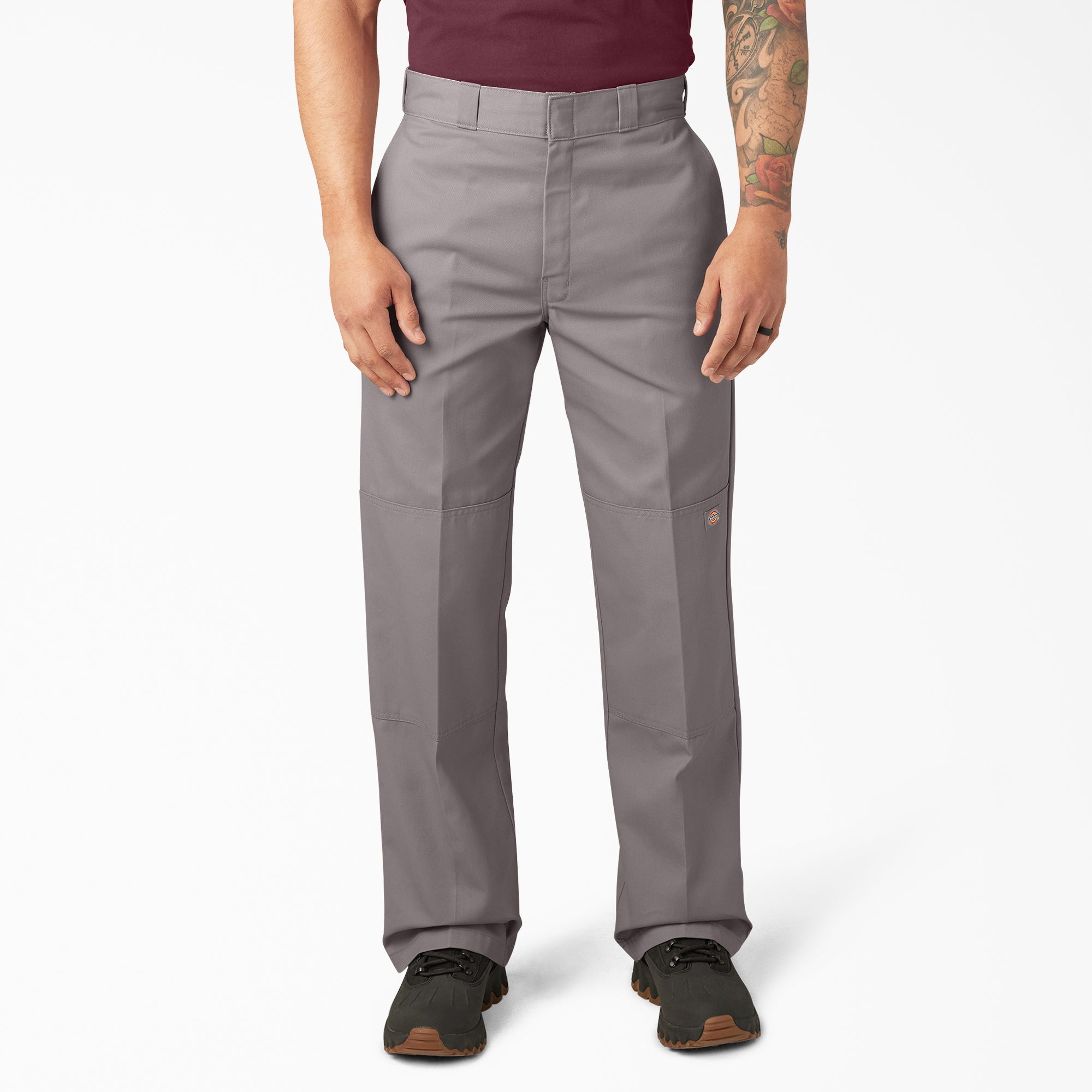 Loose Fit Double Knee Work Pants