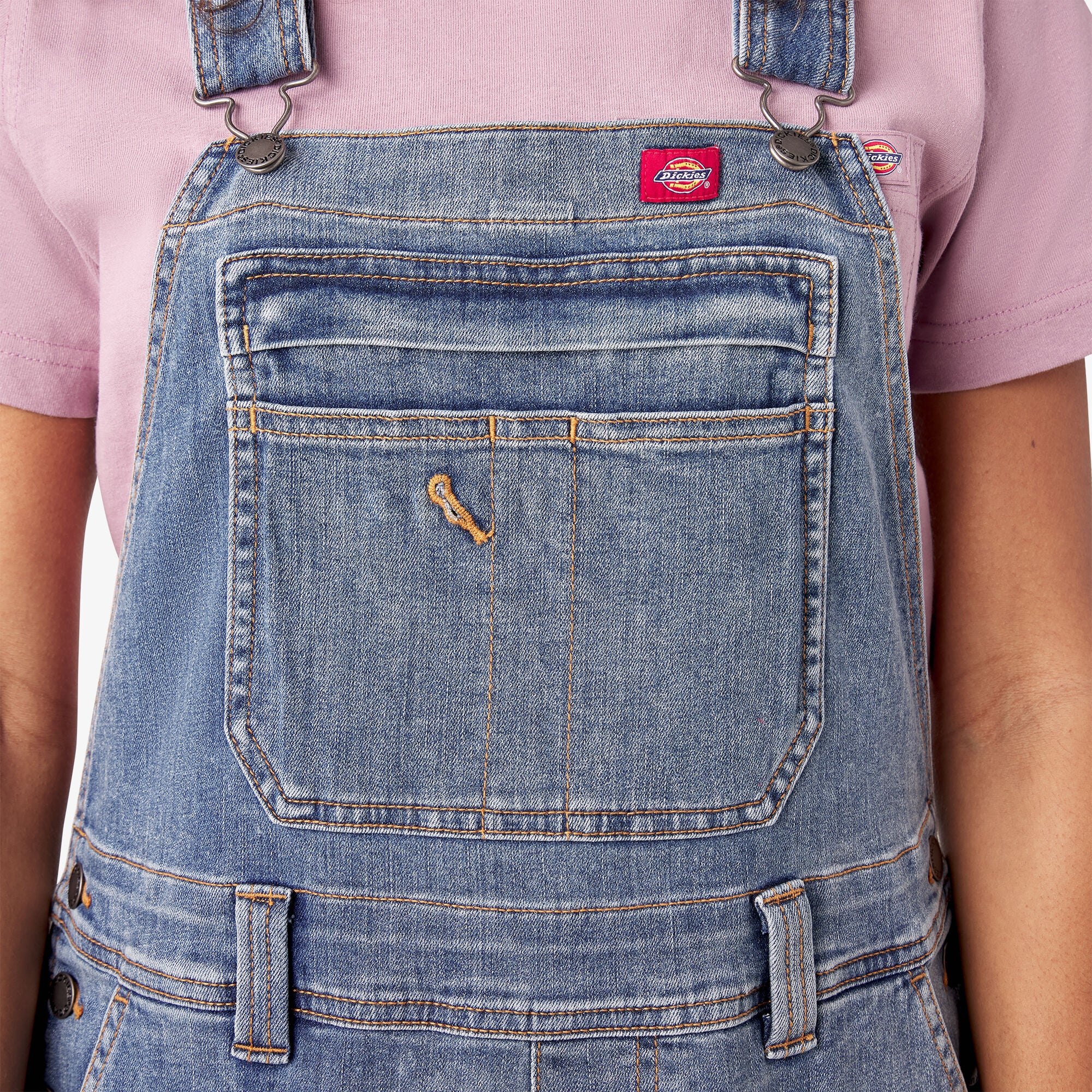 Women's Double Front Bib Overalls - Image 7