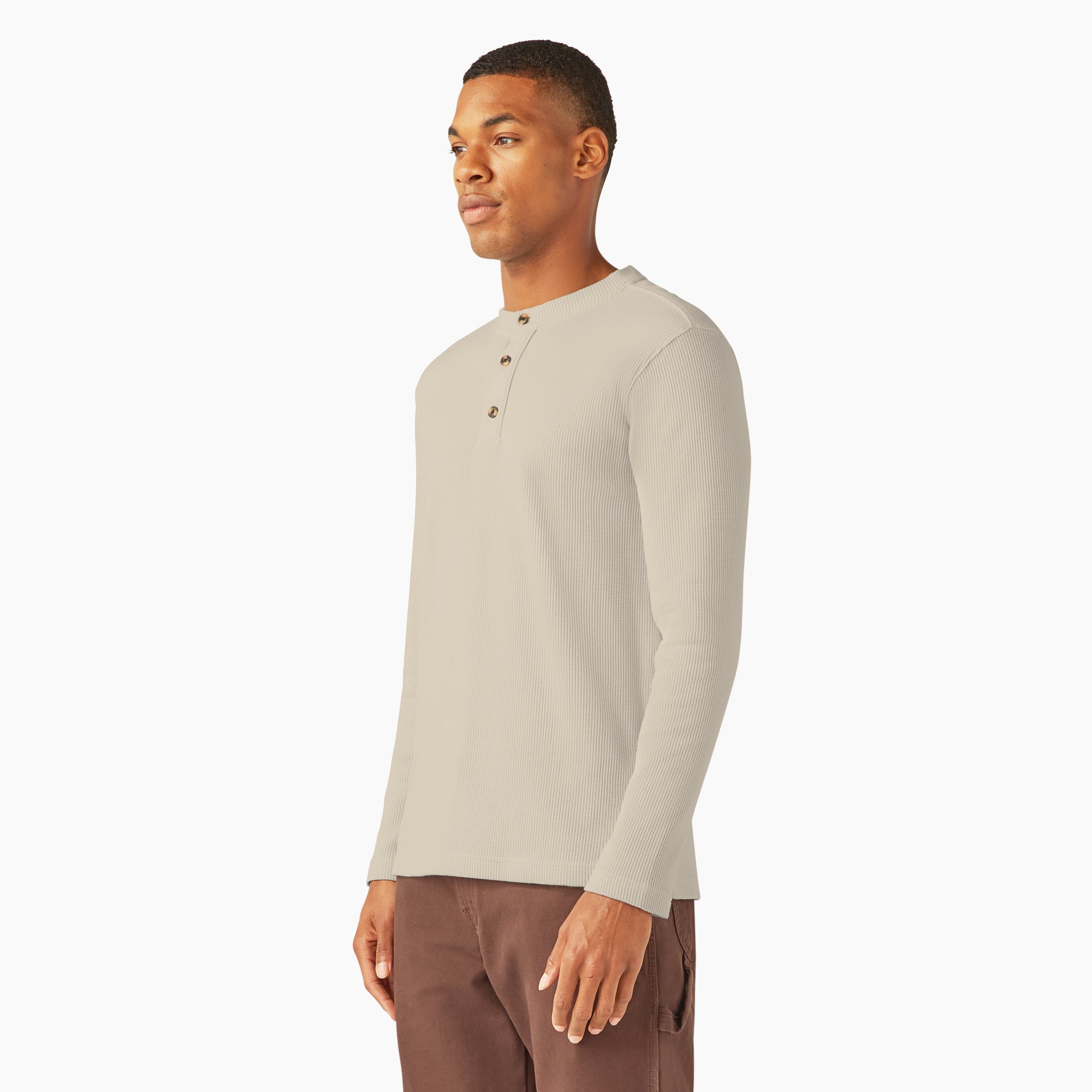 Henley Thermal Shirt - Image 3