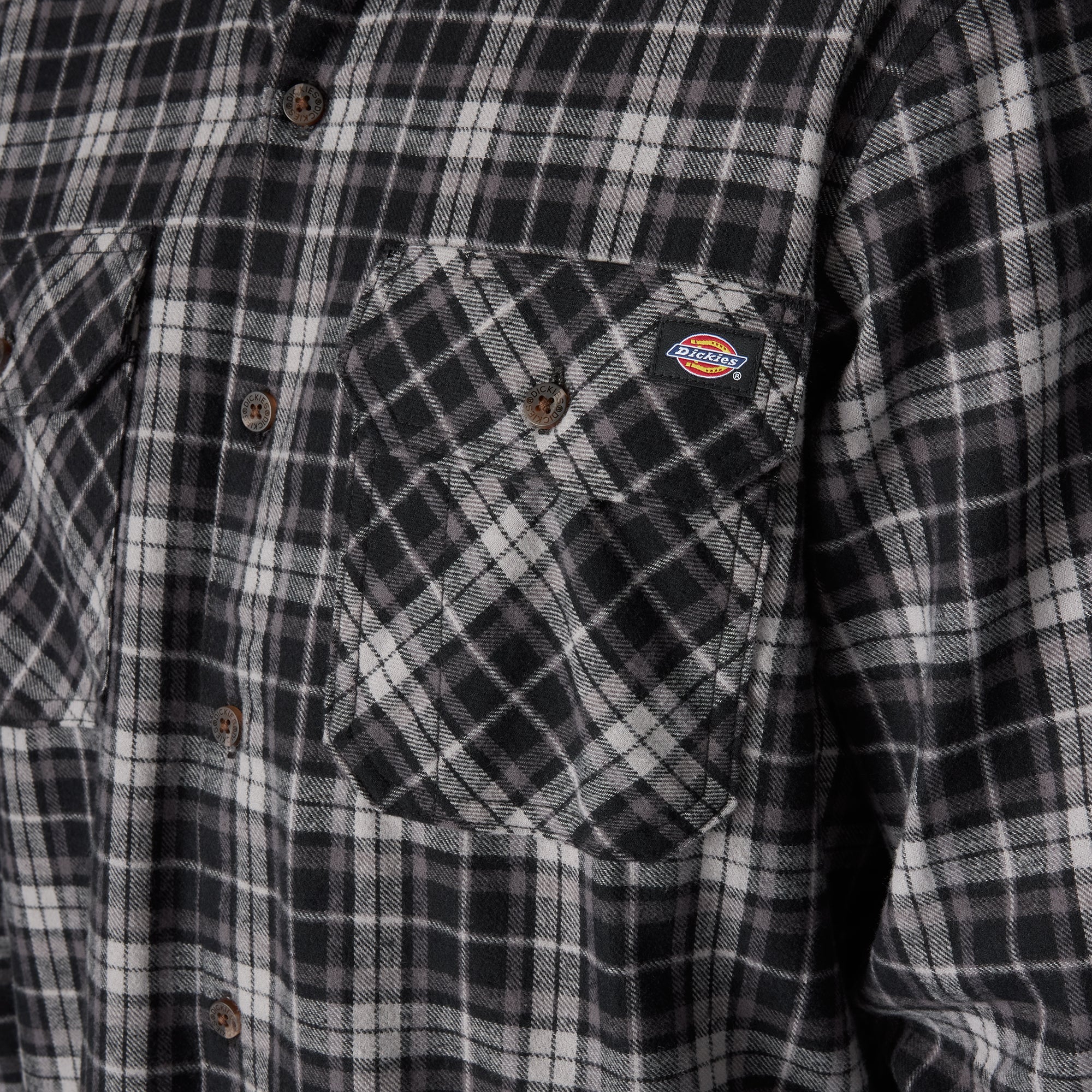 Long Sleeve Flannel Work Shirt - Image 5