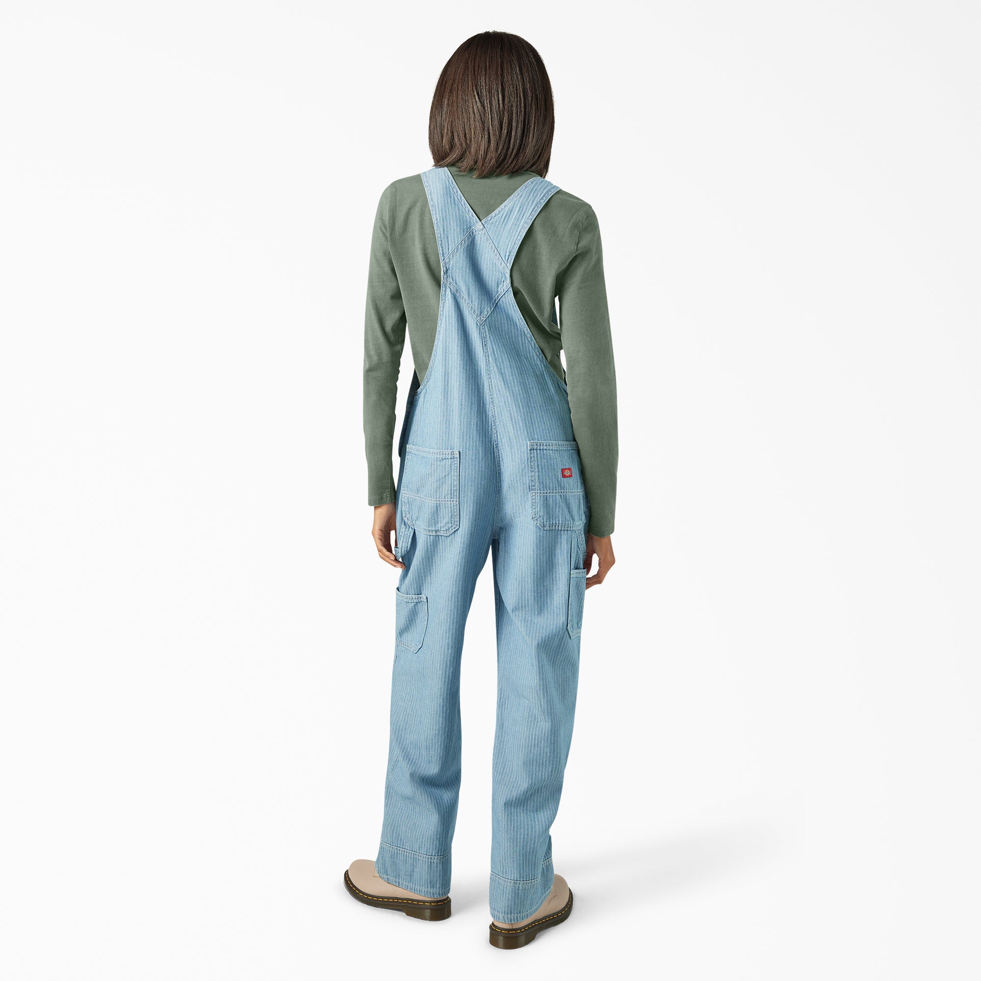 Women's Relaxed Fit Bib Overalls - Image 2