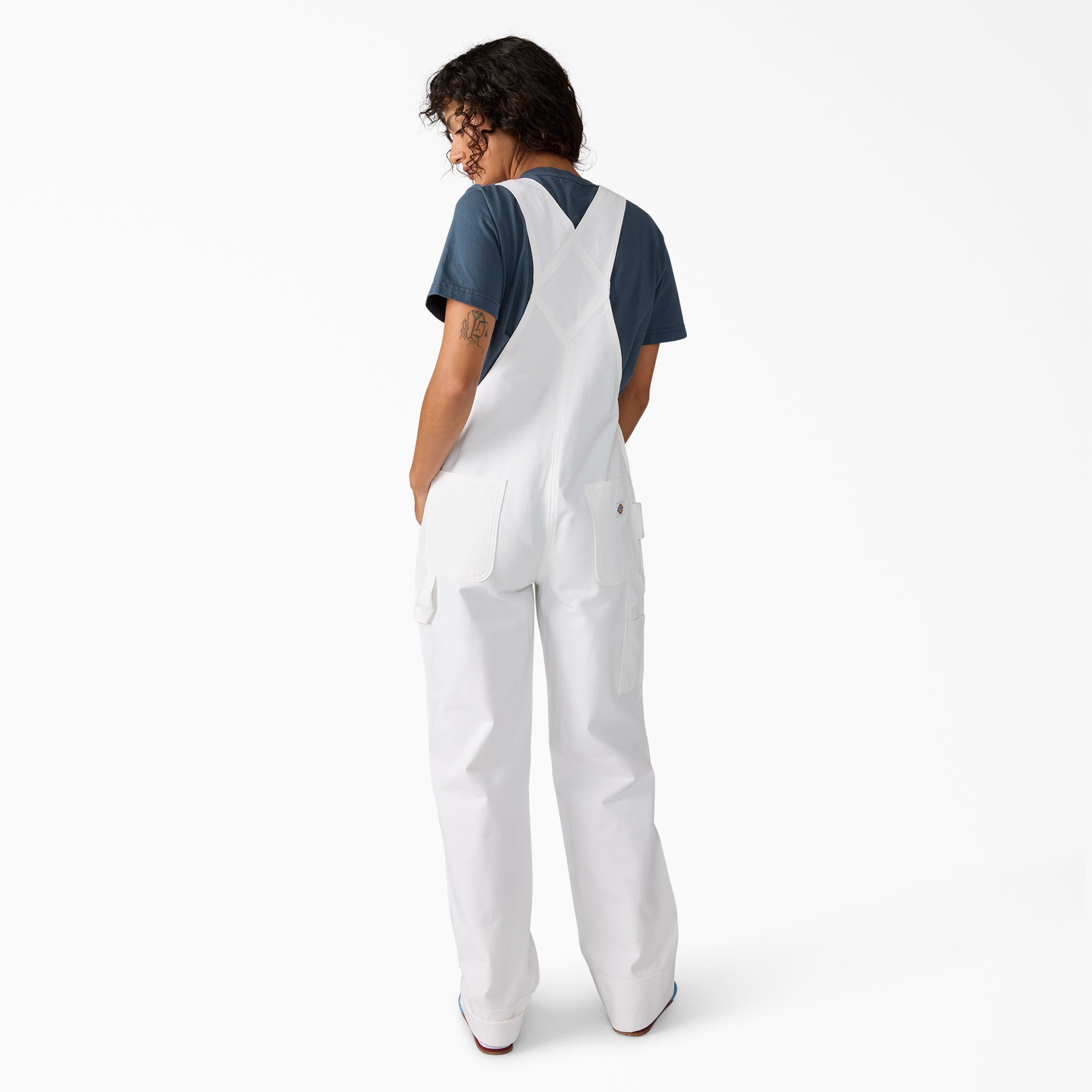 Women's Relaxed Fit Bib Overalls - Image 2