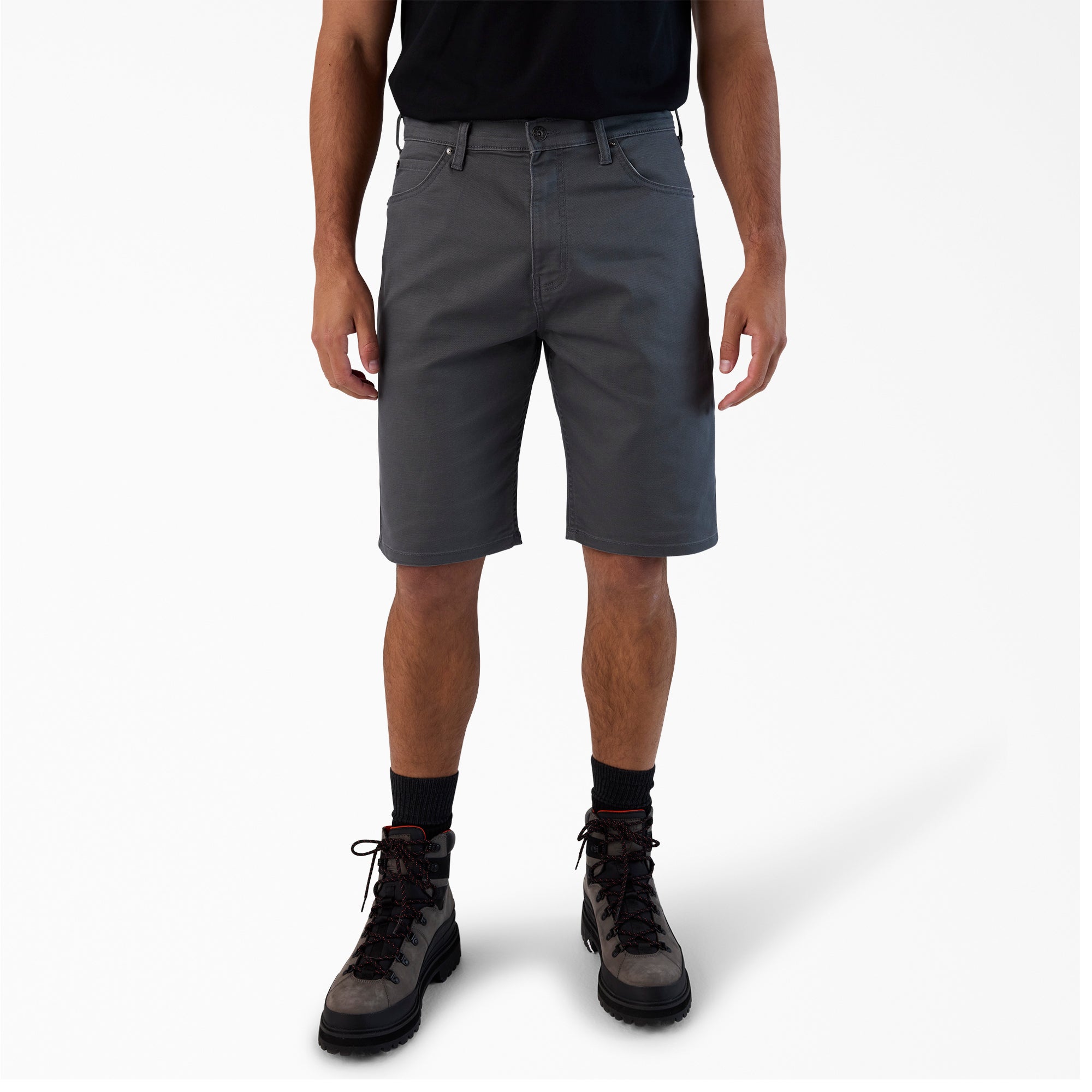 FLEX 5-Pocket Duck Canvas Shorts. 11
