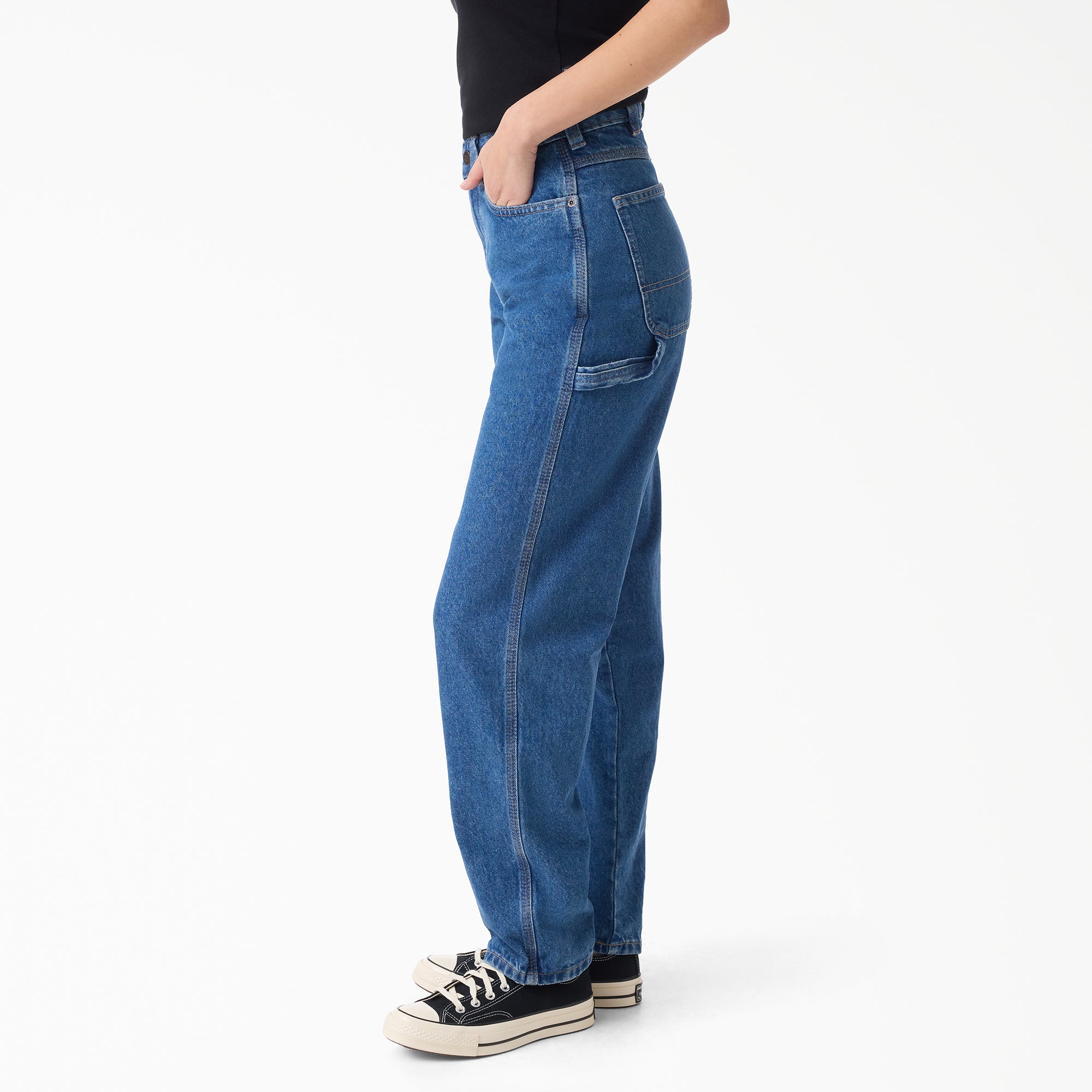 Women's 993 High Waist Tapered Carpenter Jeans - Image 3