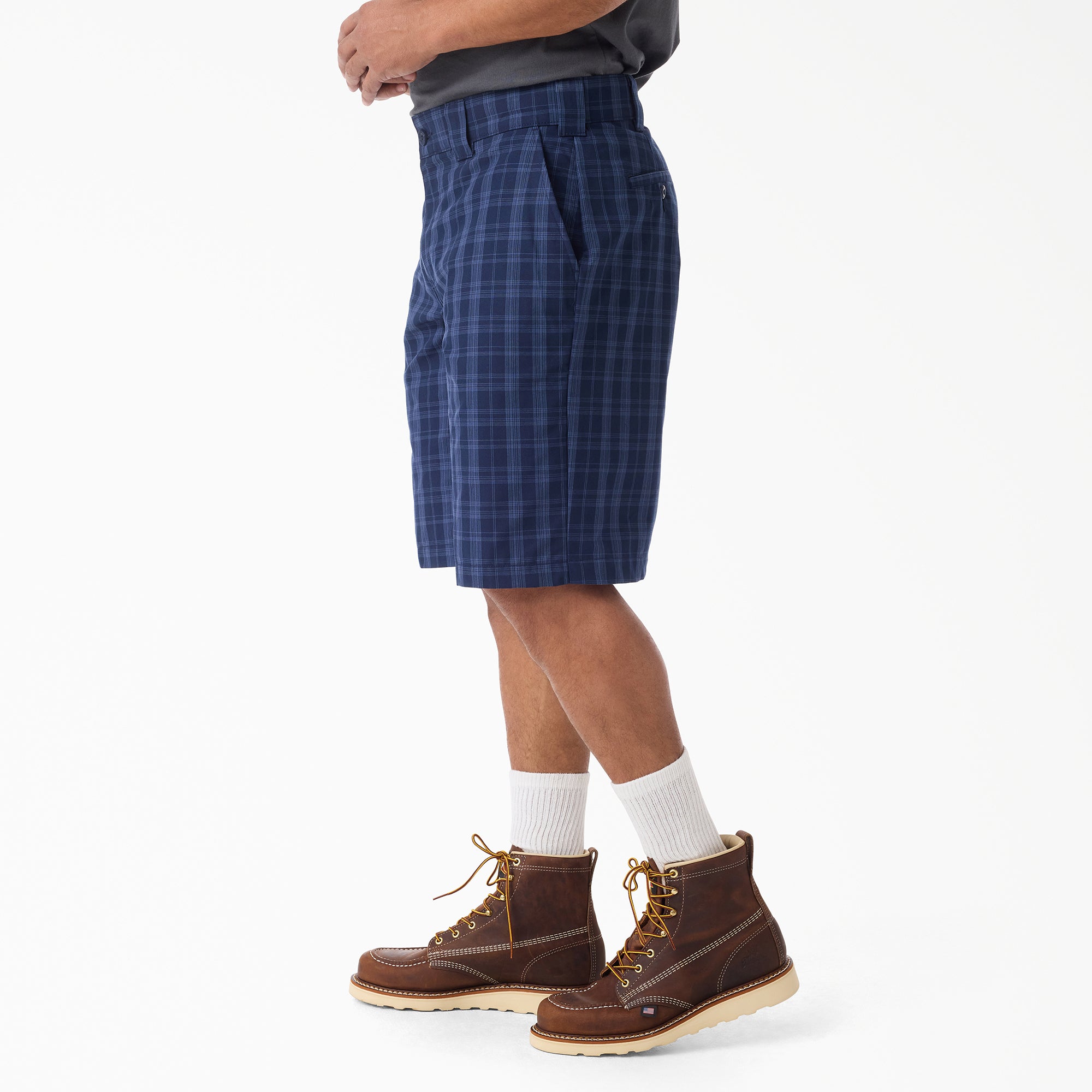 Plaid Work Shorts. 11 - Image 3