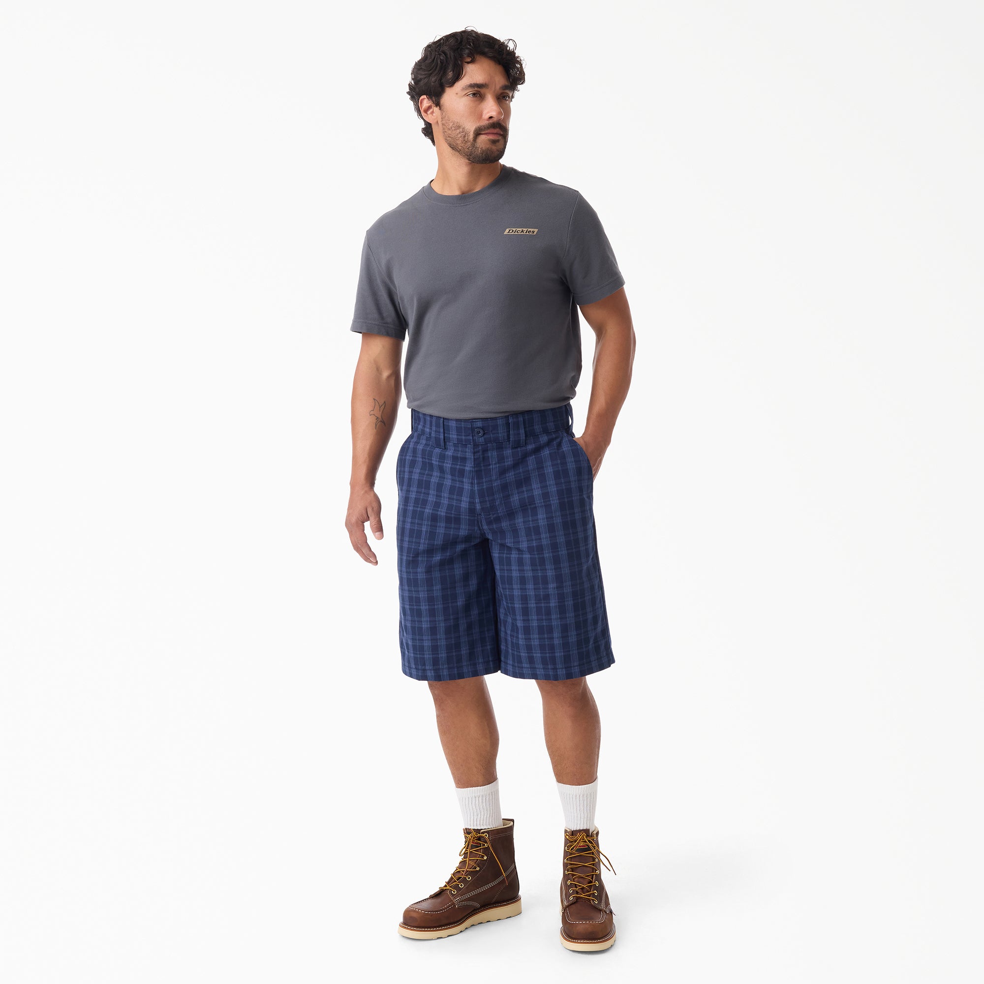 Plaid Work Shorts. 11 - Image 4