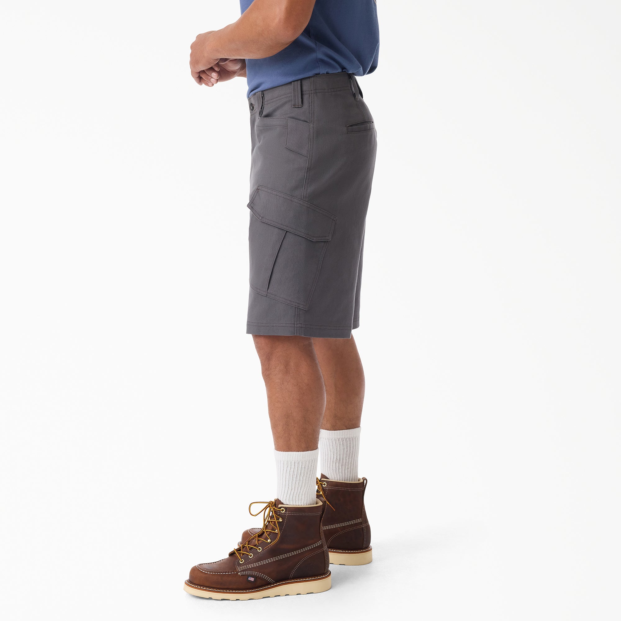 Tradebuilt Duck Canvas Cargo Shorts. 11 - Image 3