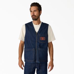 Dickies x Harley-Davidson? Denim Zip-Up Vest