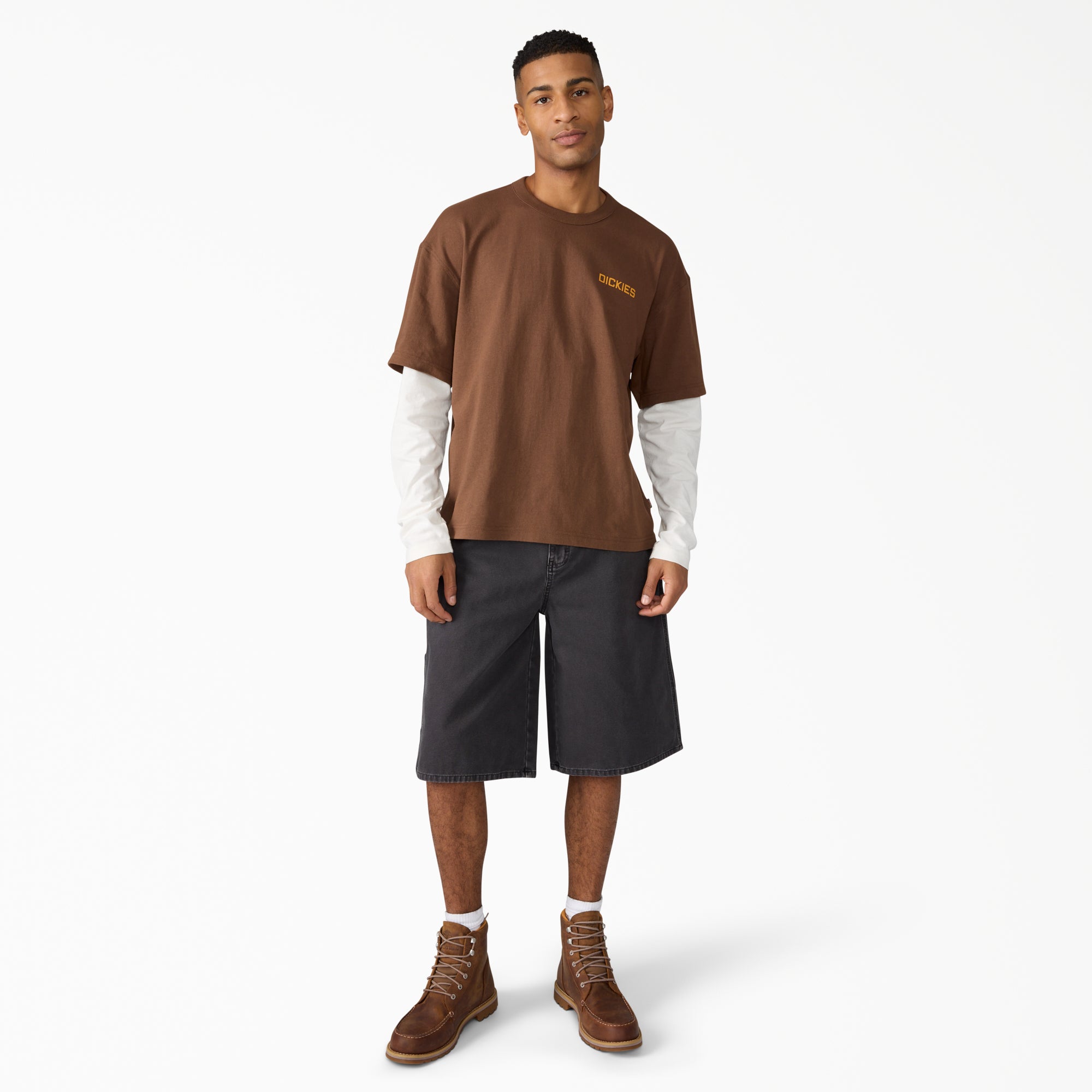 Worn In Relaxed Carpenter Duck Shorts. 13 - Image 4