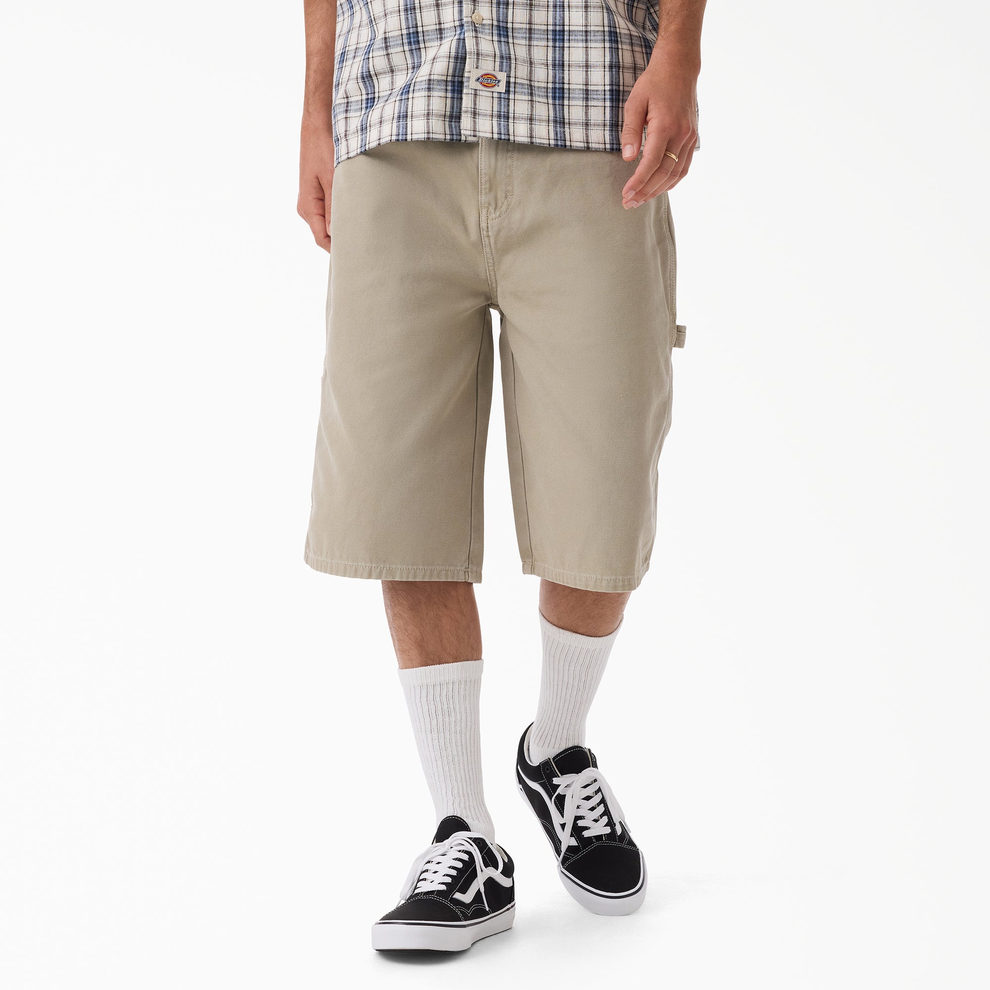 Worn In Relaxed Carpenter Duck Shorts. 13