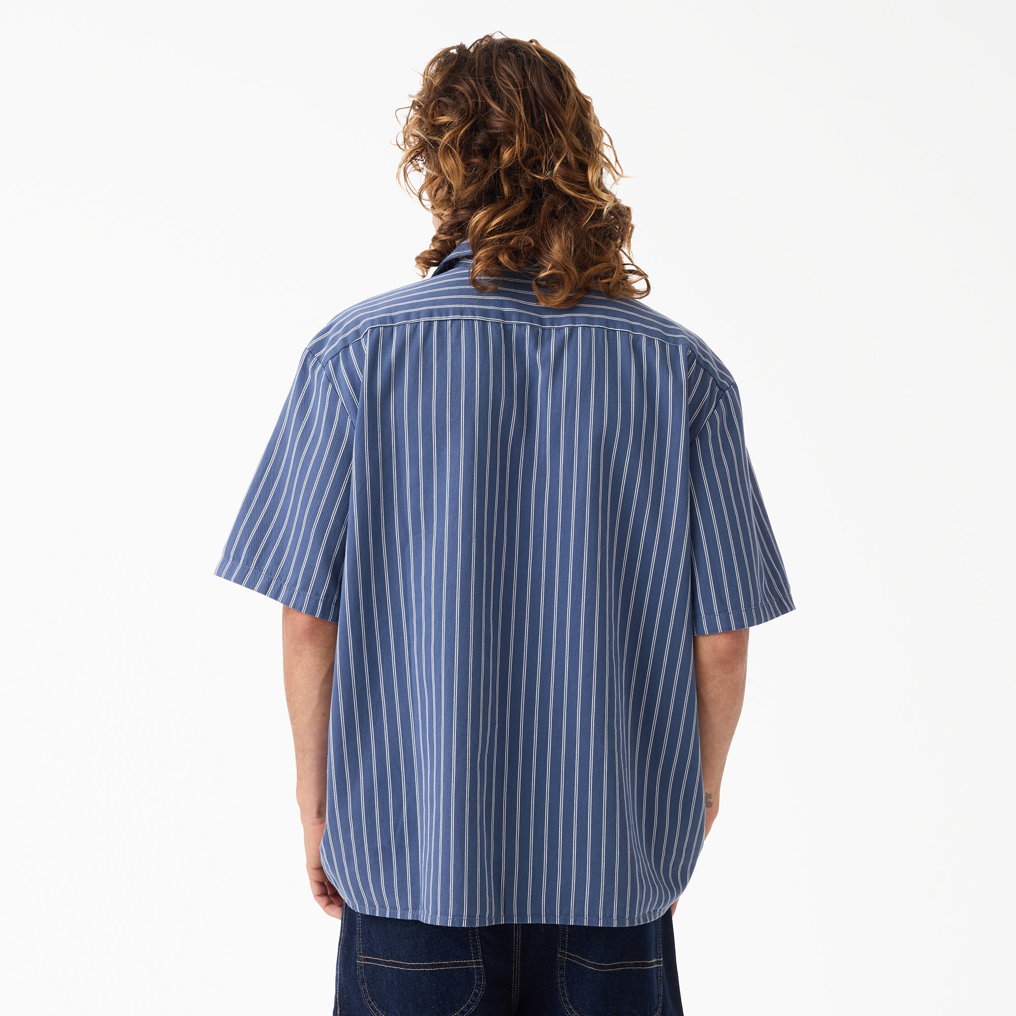 Worn In Striped Work Shirt - Image 2