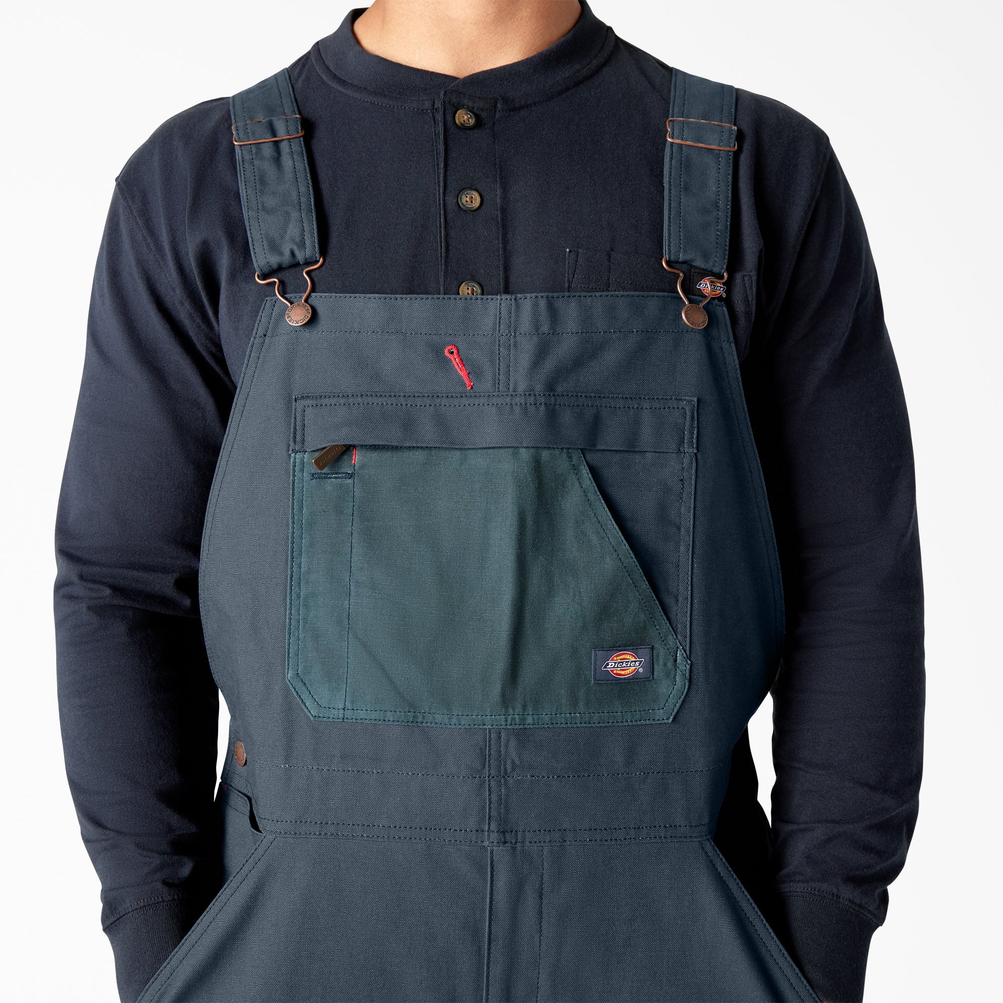 Waxed Canvas Double Front Bib Overalls - Image 4