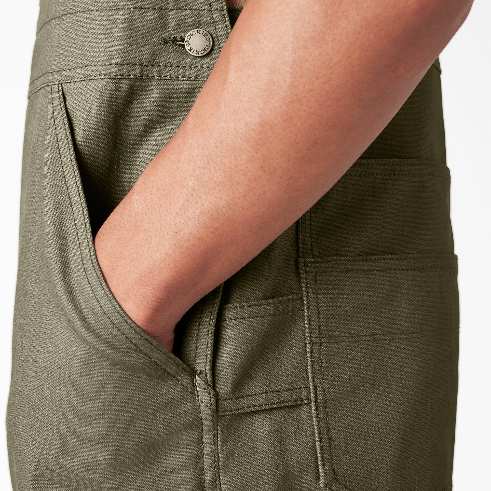 Waxed Canvas Double Front Bib Overalls - Image 8