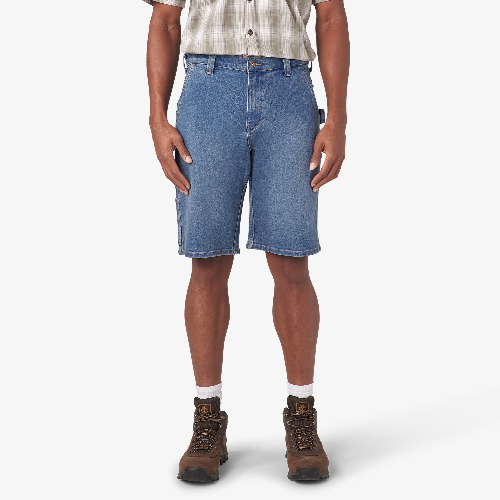 Denim Utility Shorts. 11