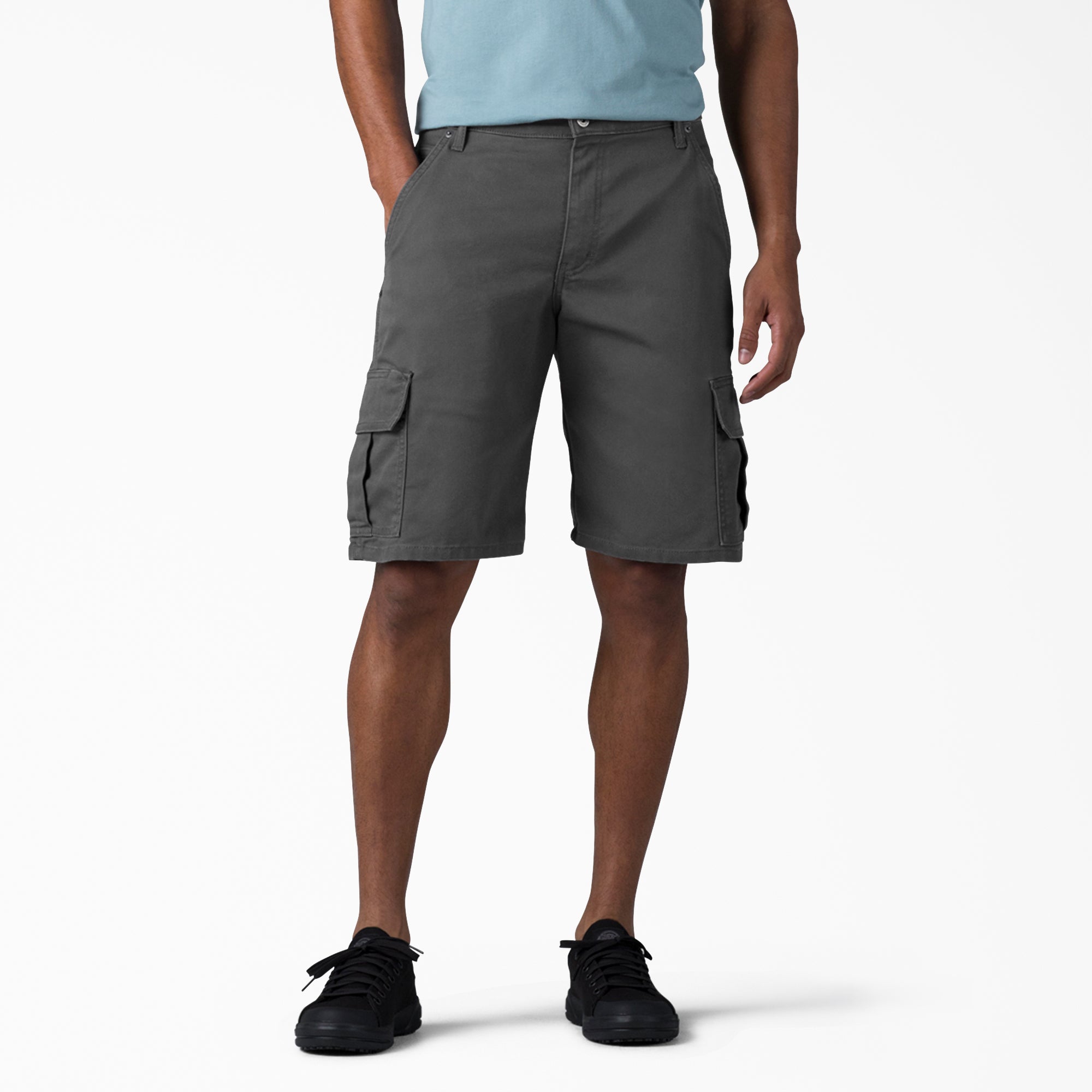 FLEX Relaxed Fit Duck Cargo Shorts. 11