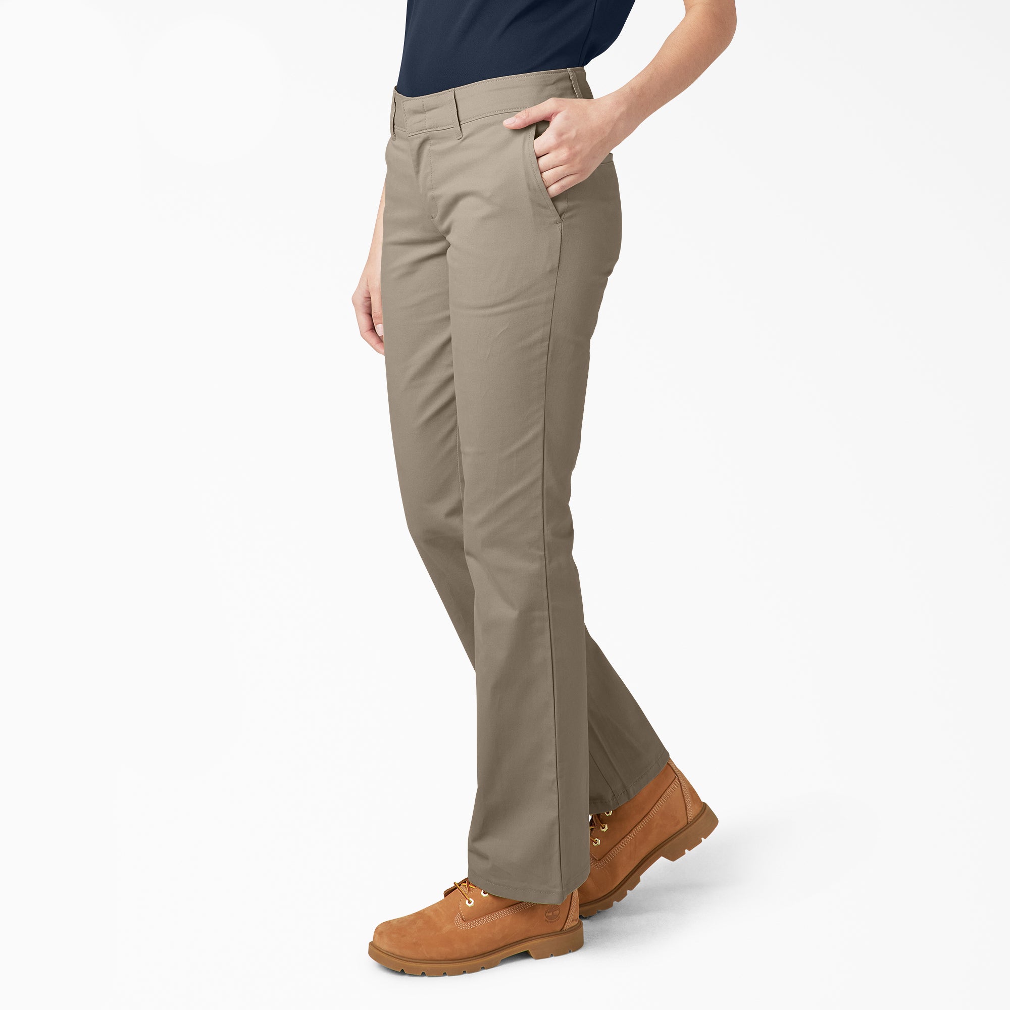 Women's FLEX Slim Fit Bootcut Pants - Image 3