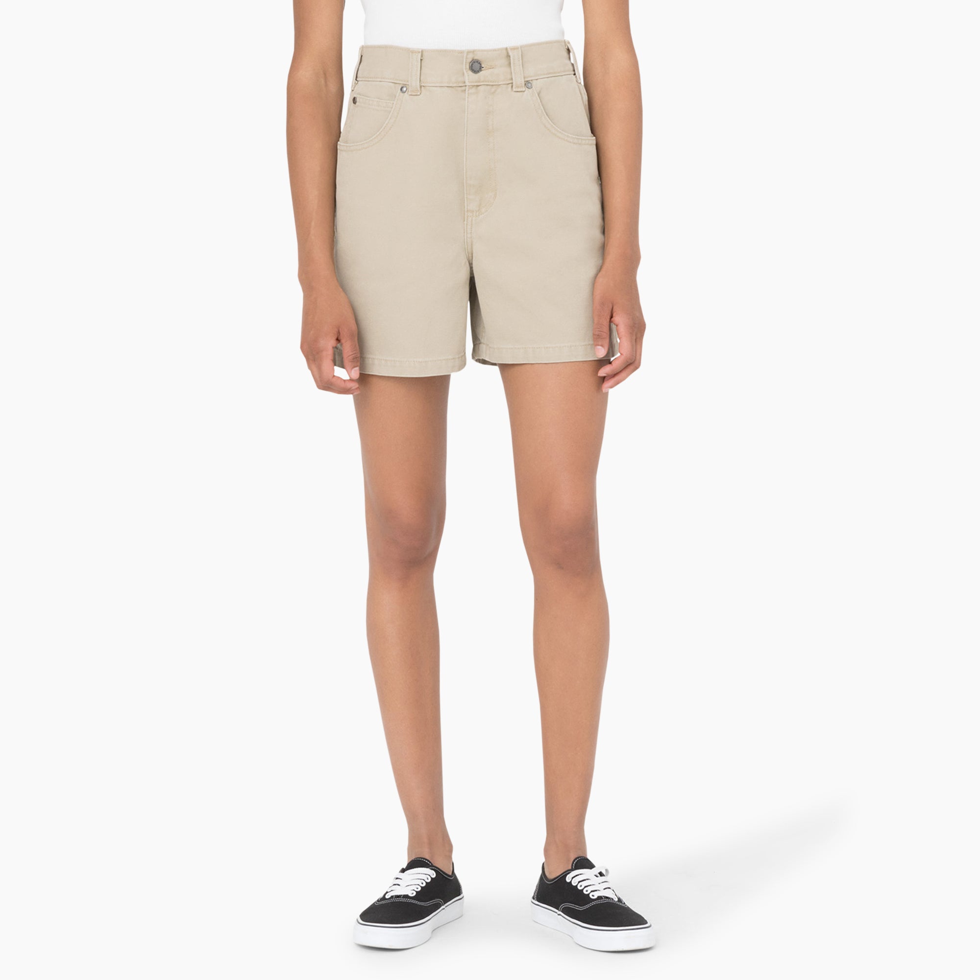 Women's Regular Fit Duck Shorts. 5