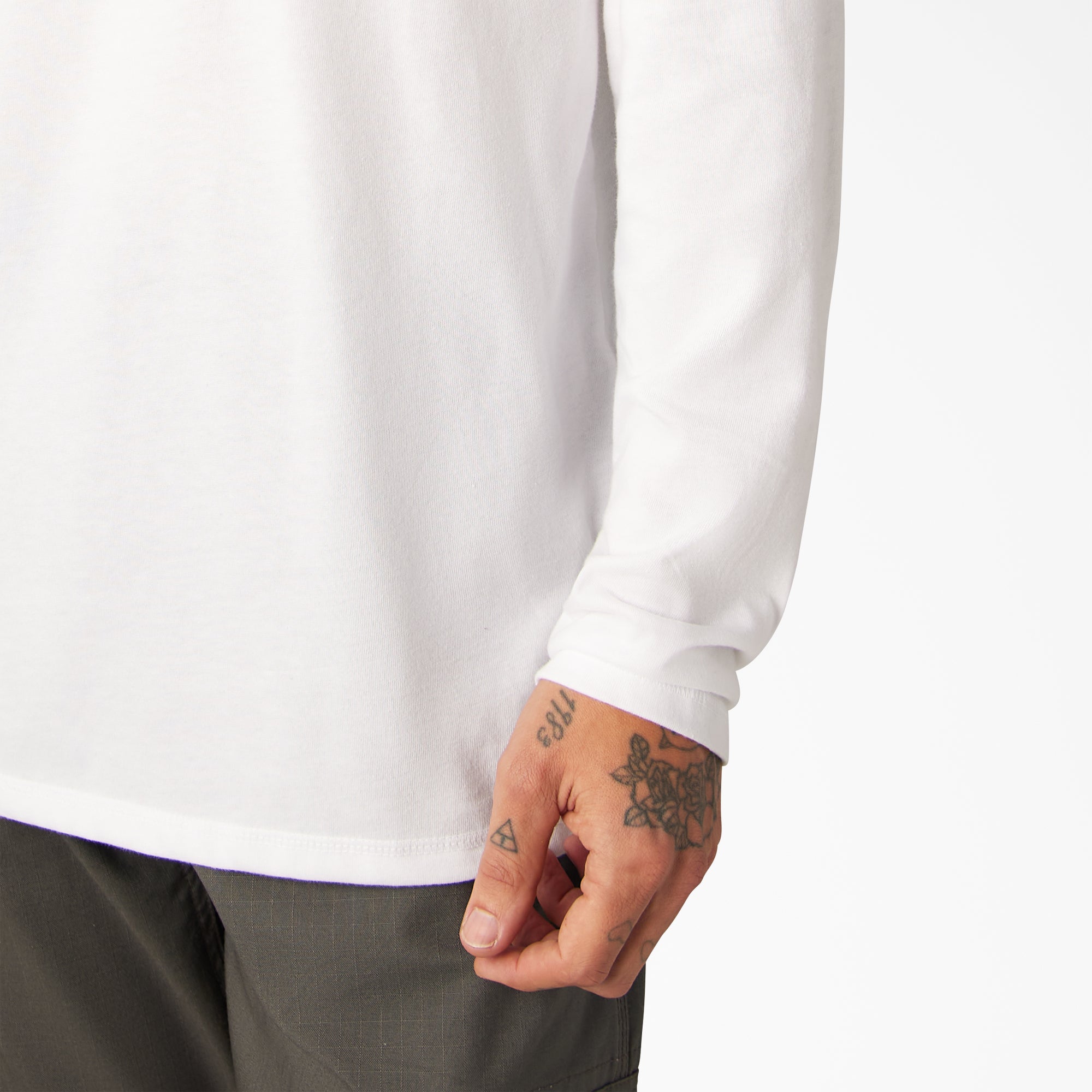 Cooling Long Sleeve Pocket T-Shirt - Image 8