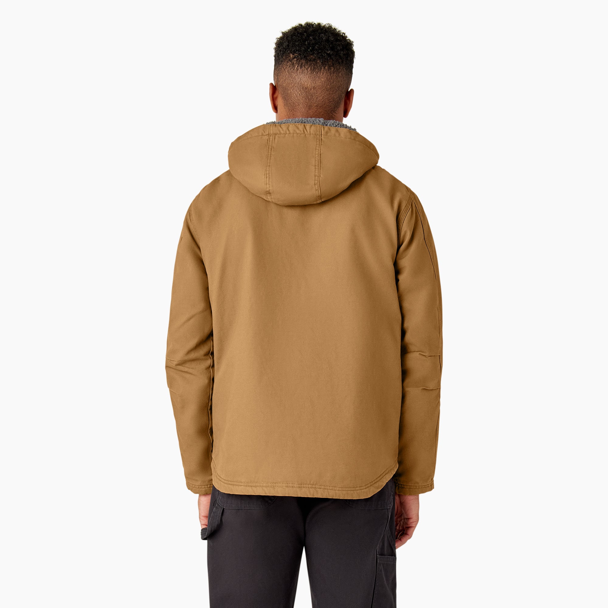 Duck Canvas High Pile Fleece Lined Jacket - Image 2
