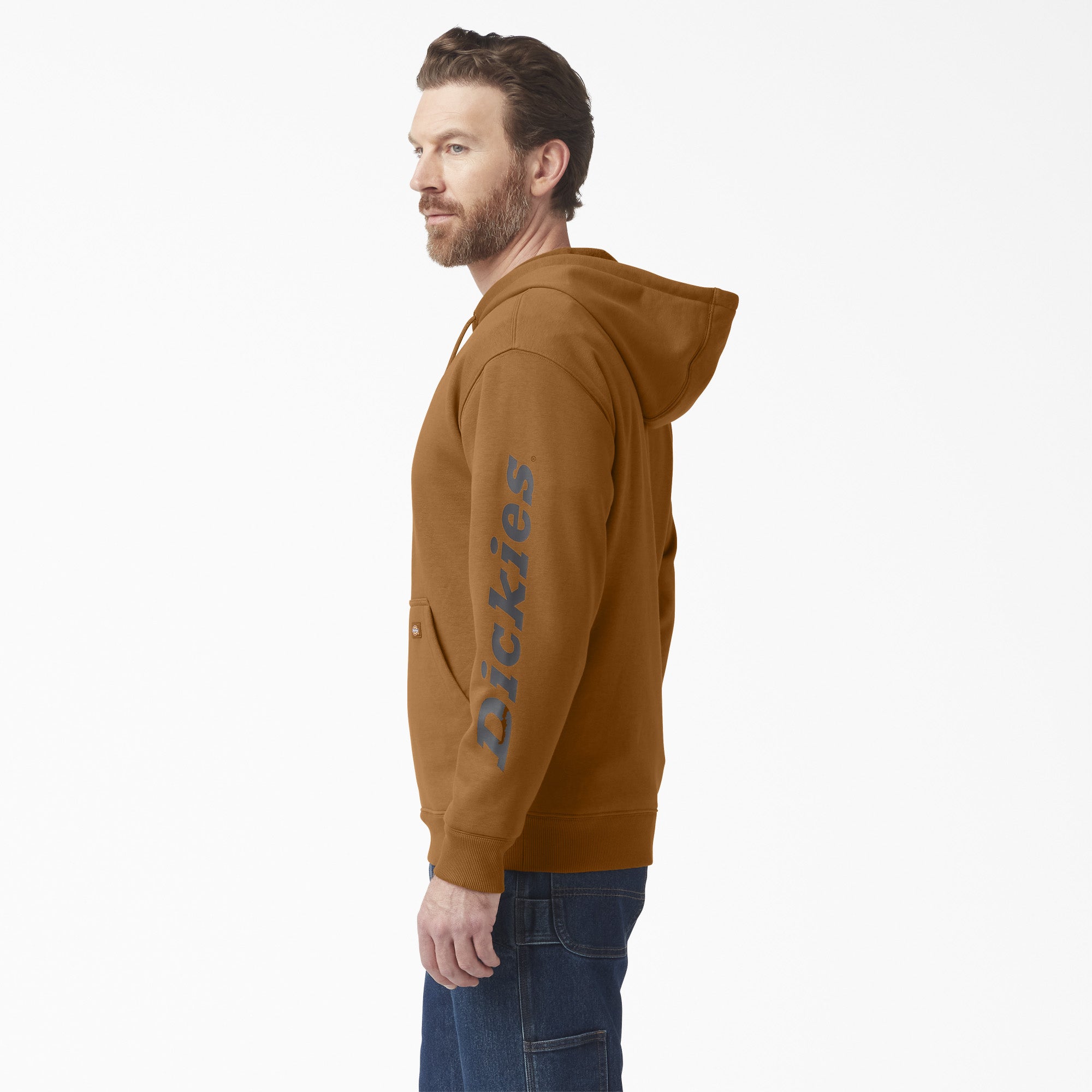 Water Repellent Sleeve Logo Hoodie - Image 3