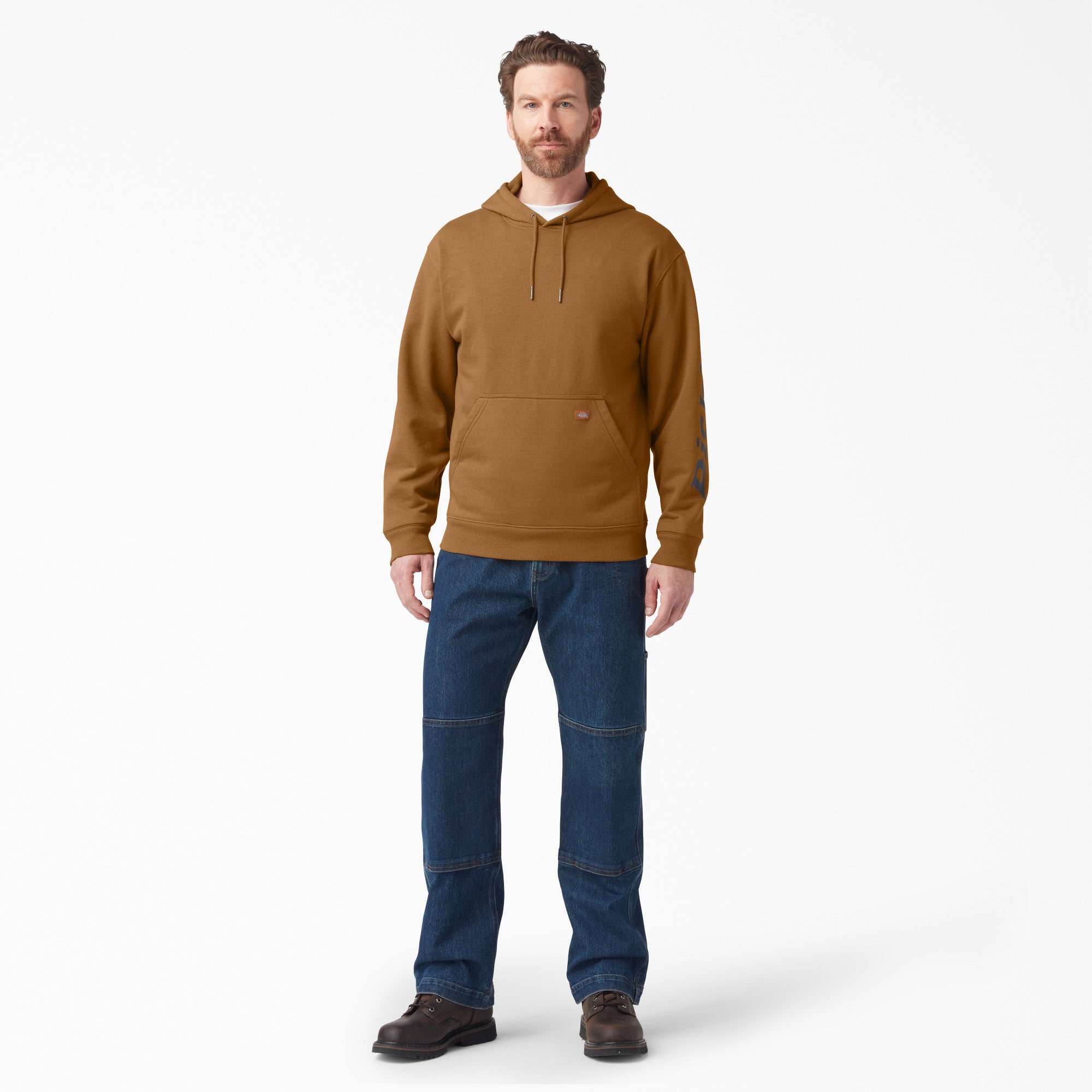 Water Repellent Sleeve Logo Hoodie - Image 4
