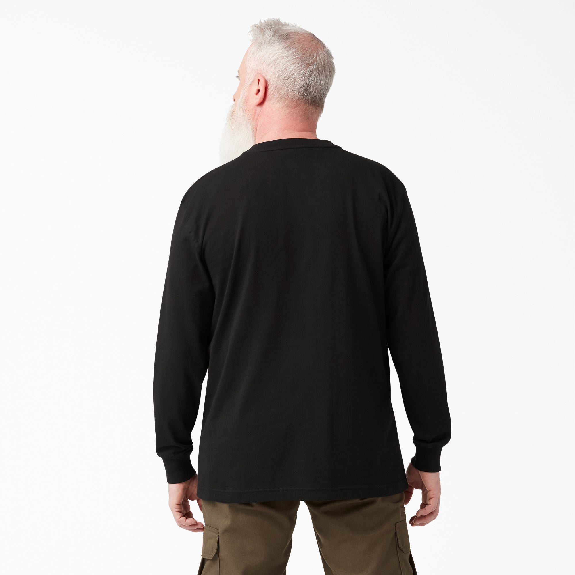 Heavyweight Long Sleeve Henley T-Shirt - Image 2