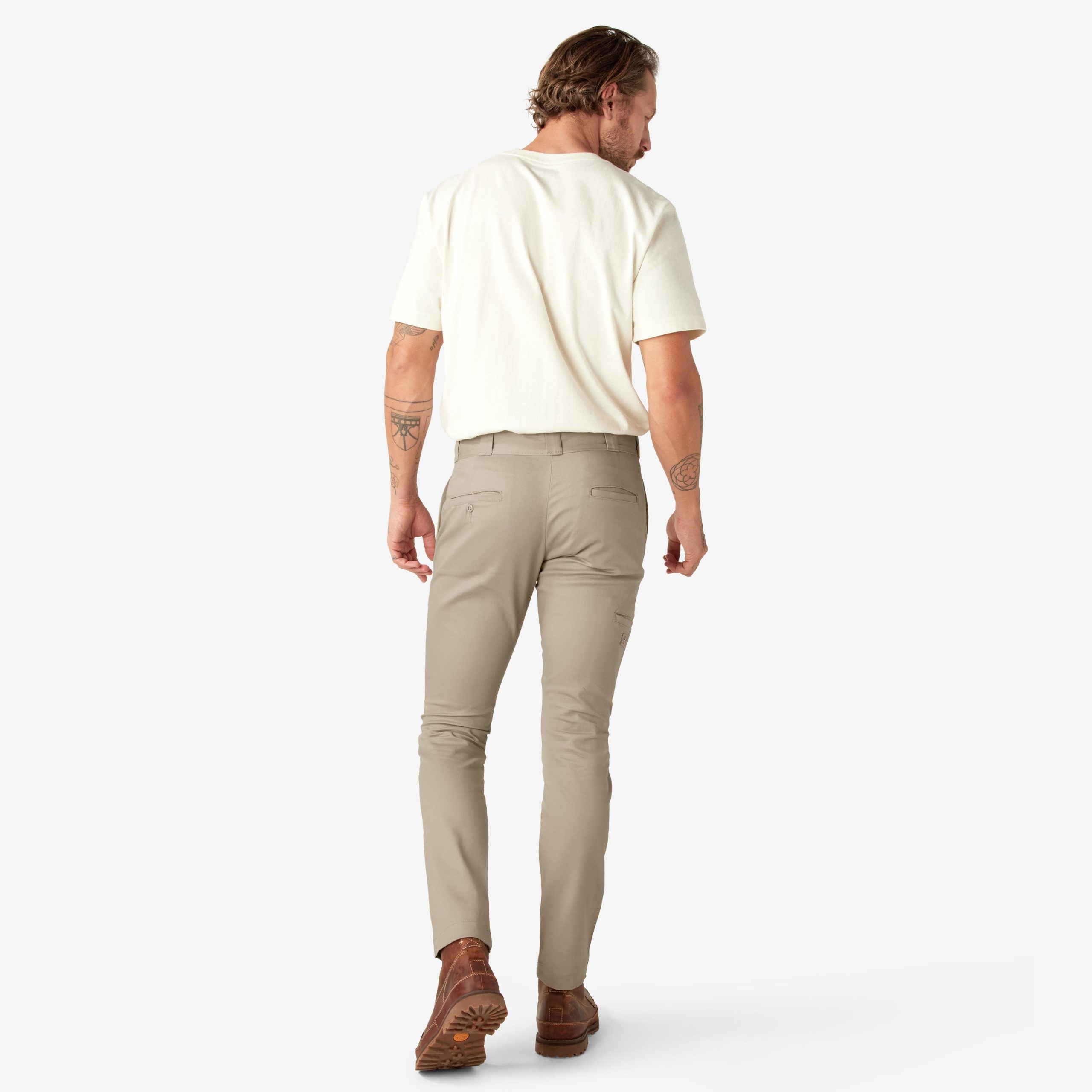 FLEX Skinny Fit Double Knee Work Pants - Image 6