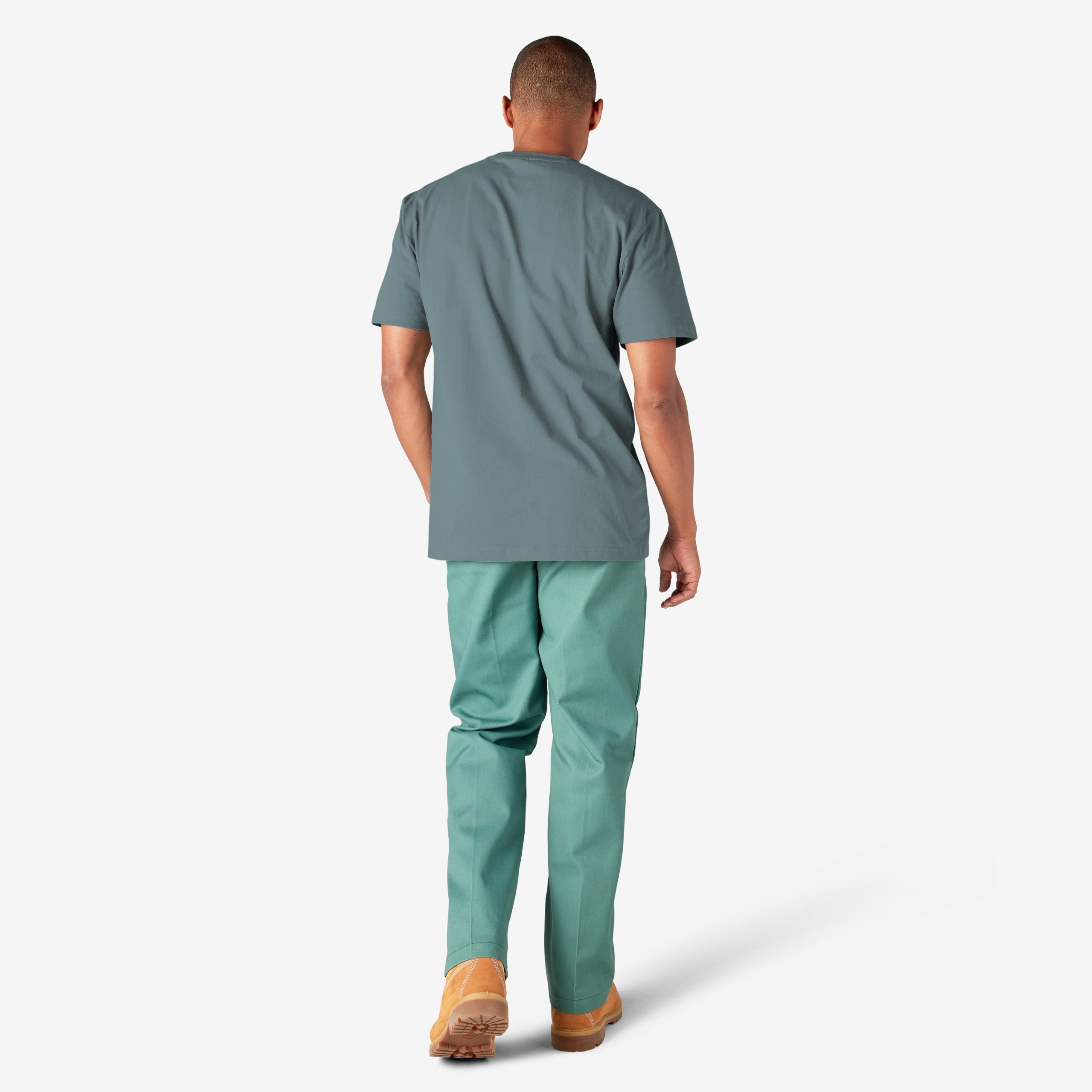 Heavyweight Short Sleeve Pocket T-Shirt - Image 6