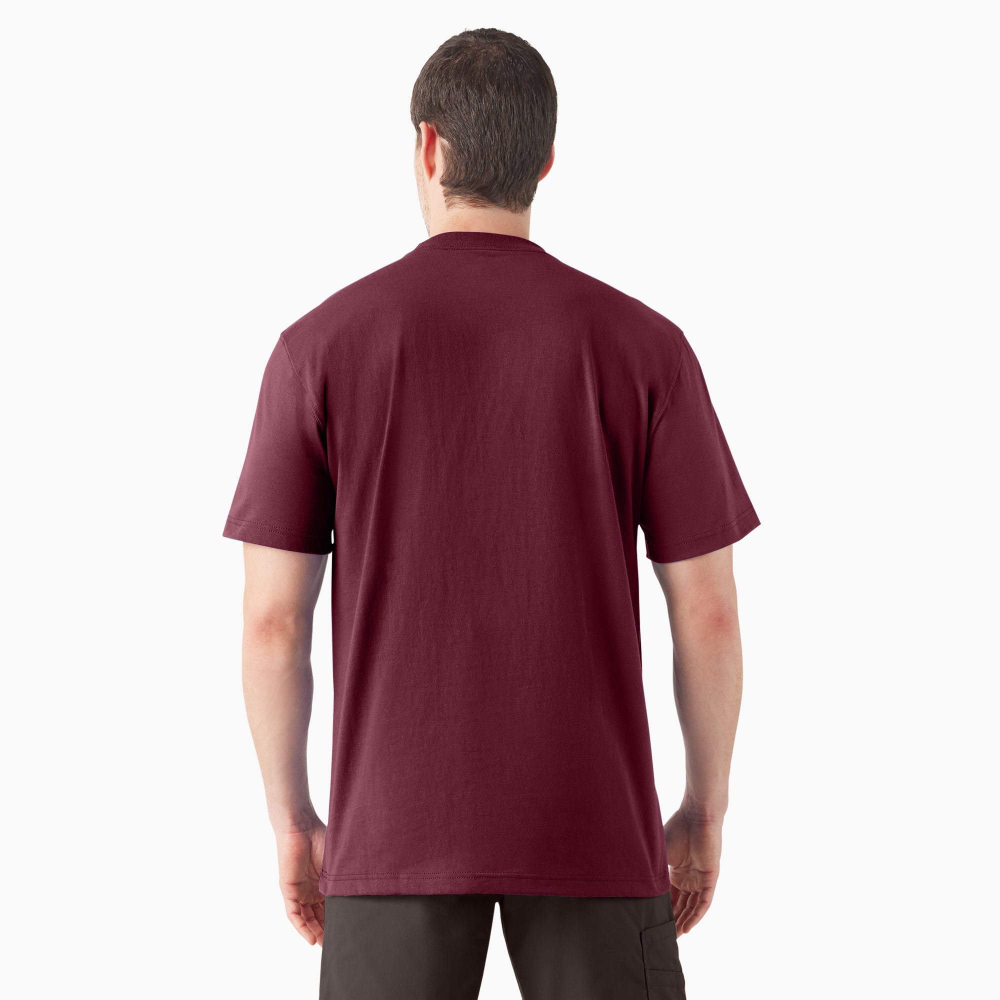 Heavyweight Short Sleeve Pocket T-Shirt - Image 2