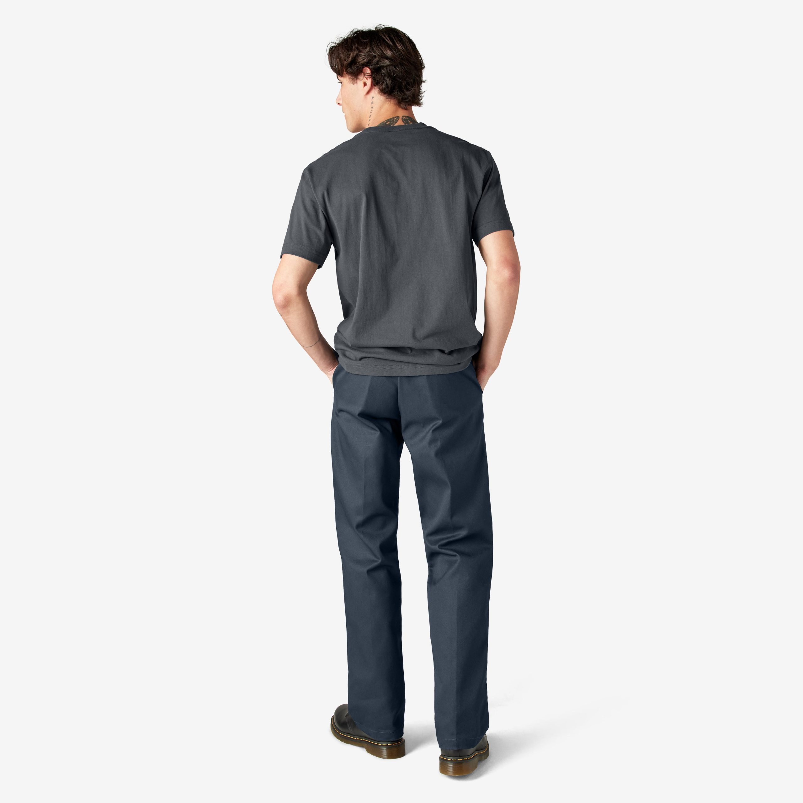Heavyweight Short Sleeve Pocket T-Shirt - Image 6