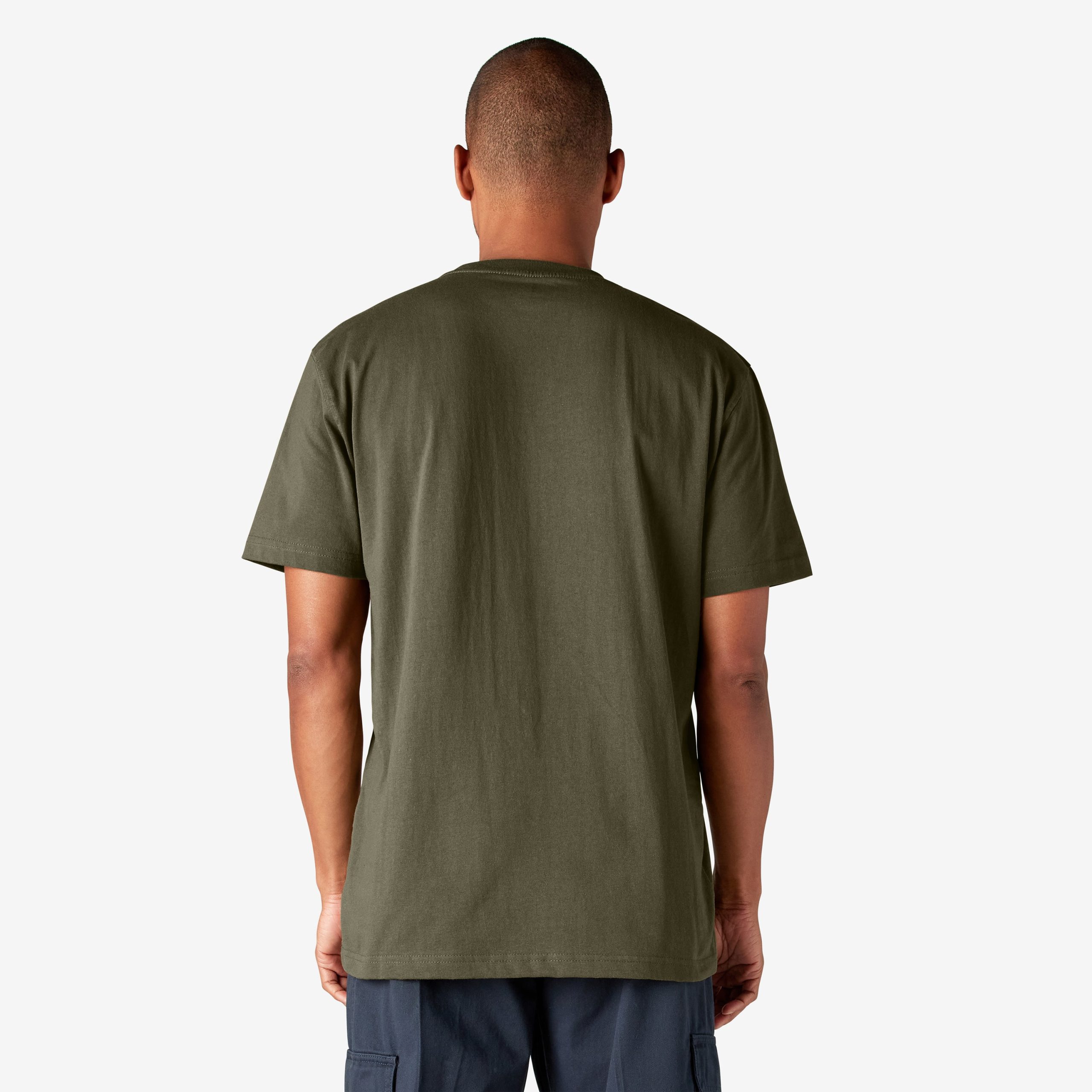 Heavyweight Short Sleeve Pocket T-Shirt - Image 2
