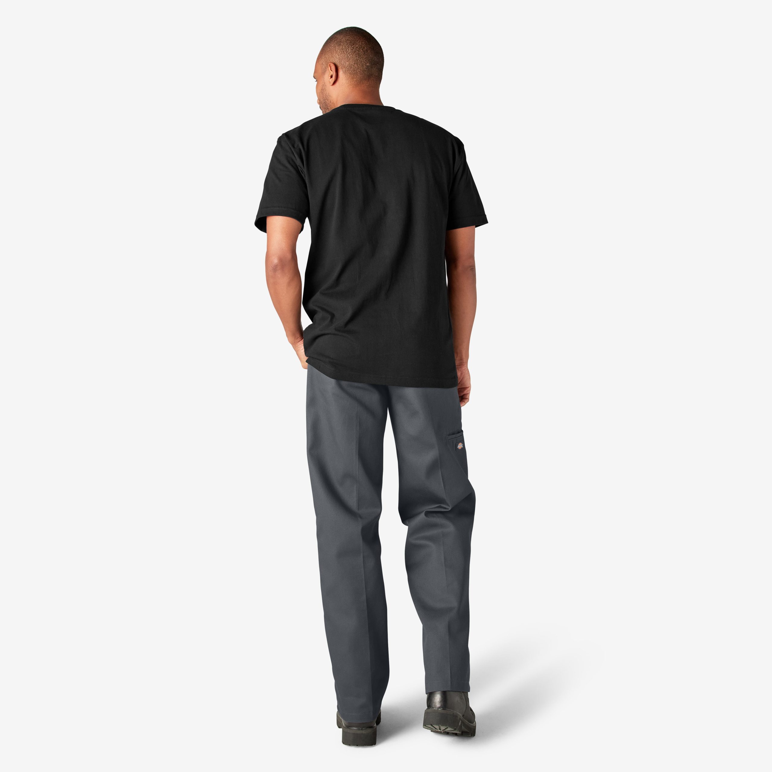 Heavyweight Short Sleeve Pocket T-Shirt - Image 6
