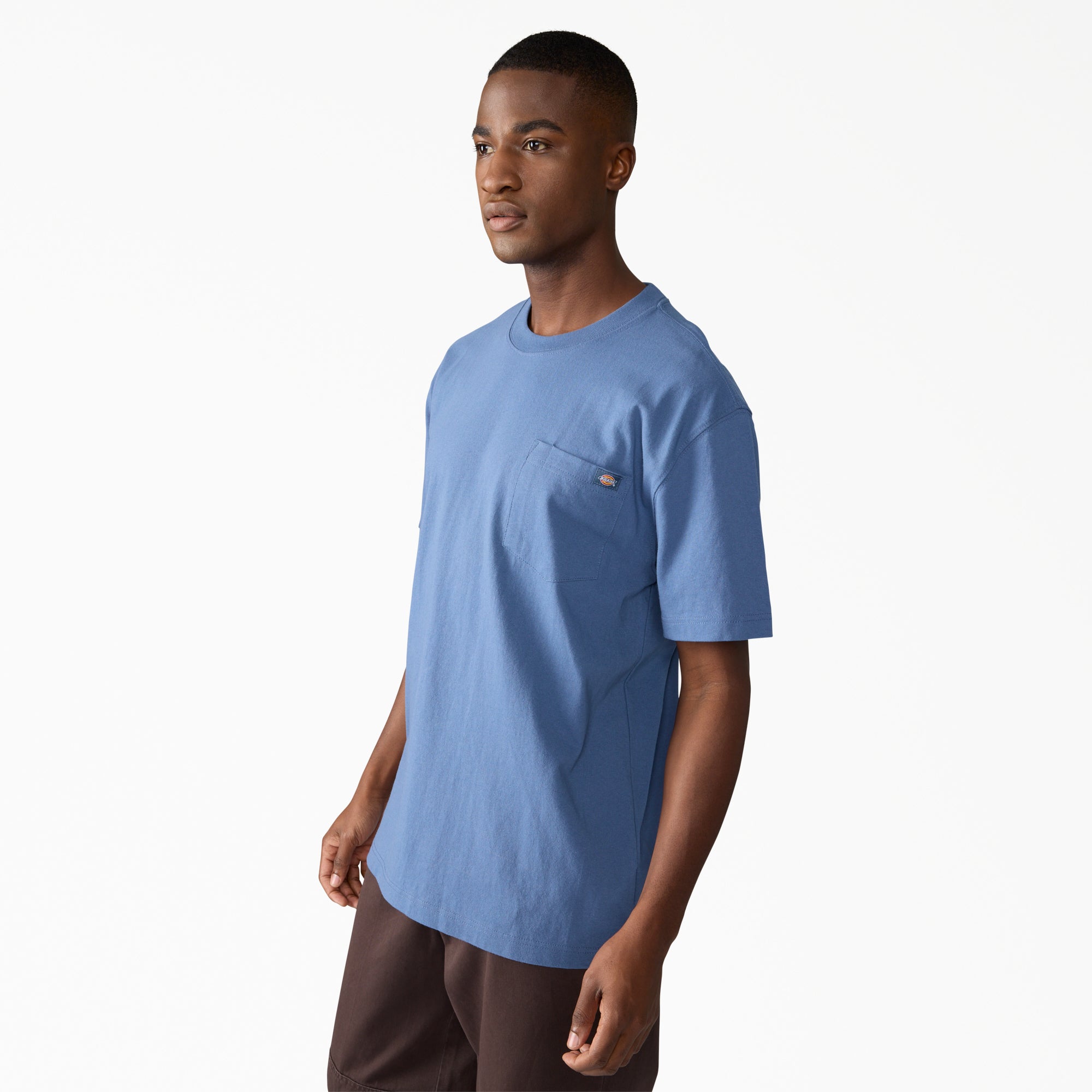 Heavyweight Short Sleeve Pocket T-Shirt - Image 3