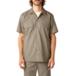 FLEX Slim Fit Short Sleeve Work Shirt