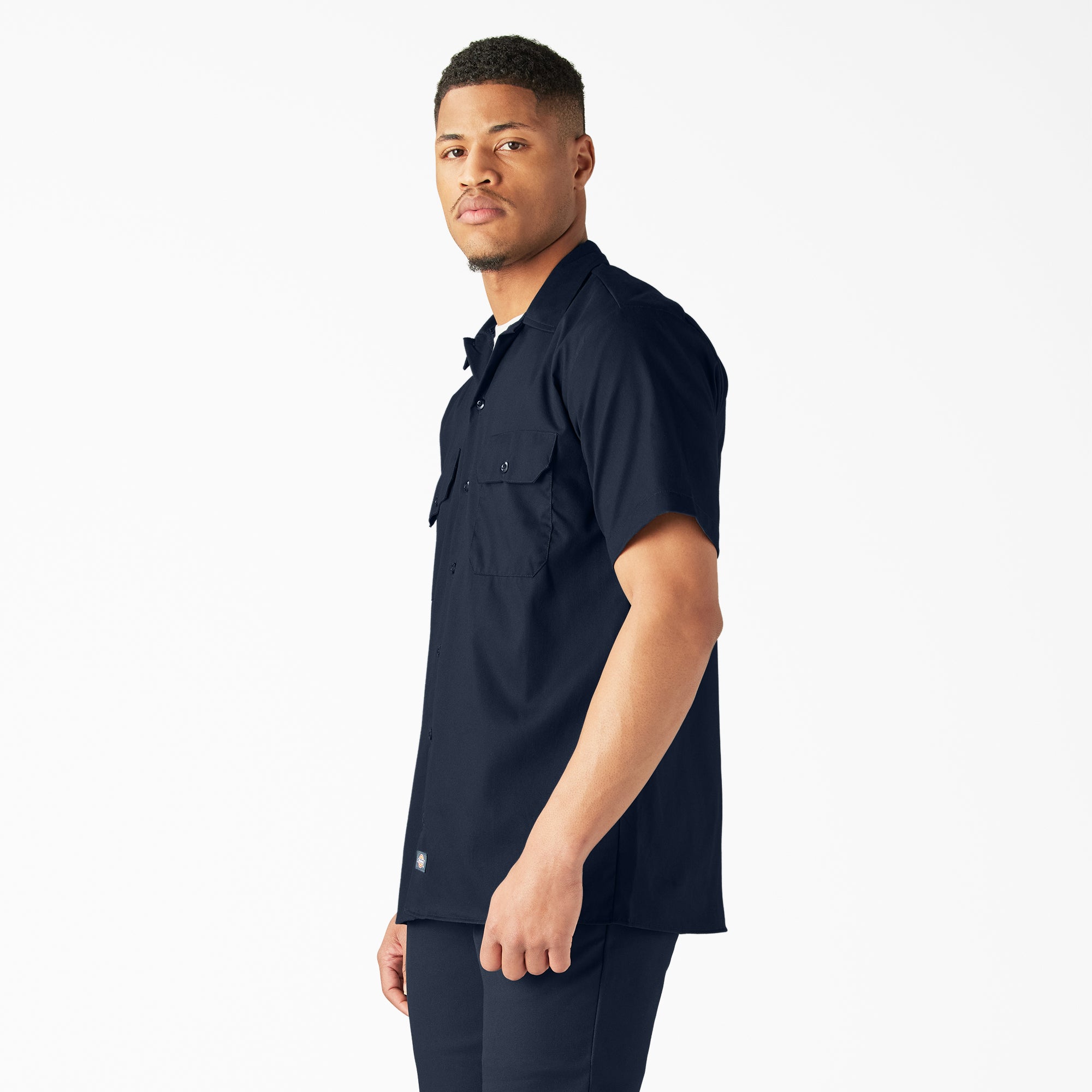 FLEX Relaxed Fit Short Sleeve Work Shirt - Image 3