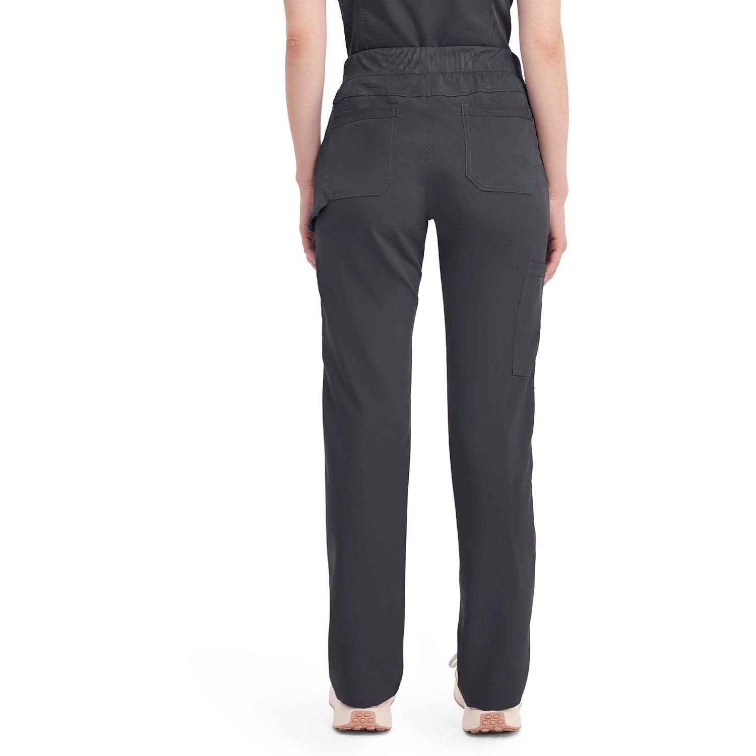 Women's Balance Mid Rise Tapered Leg Pull-On Scrub Pant - Image 2