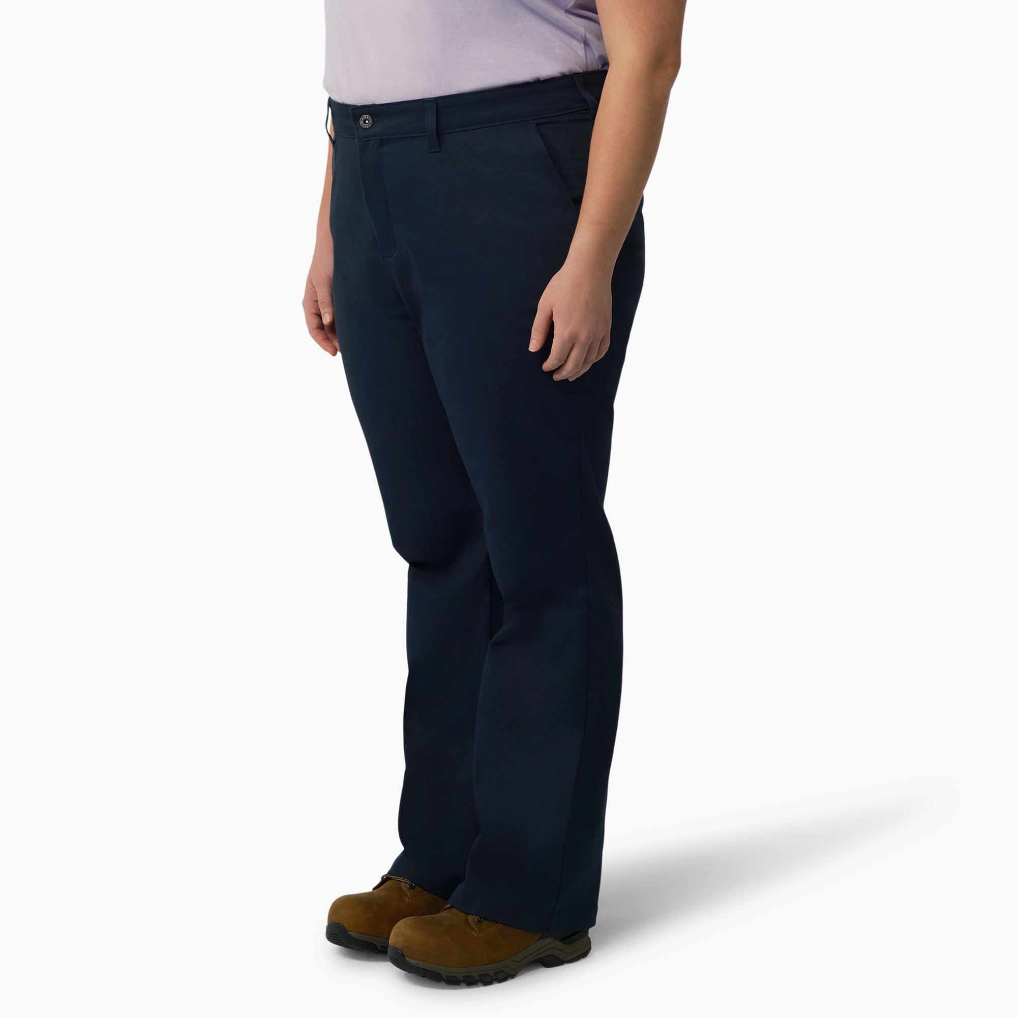 Women's Plus Slim Fit Bootcut Pants - Image 3