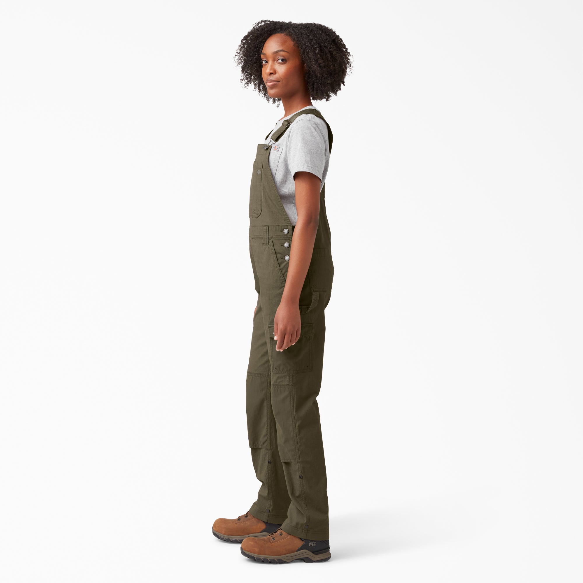 Women's Cooling Ripstop Bib Overalls - Image 3