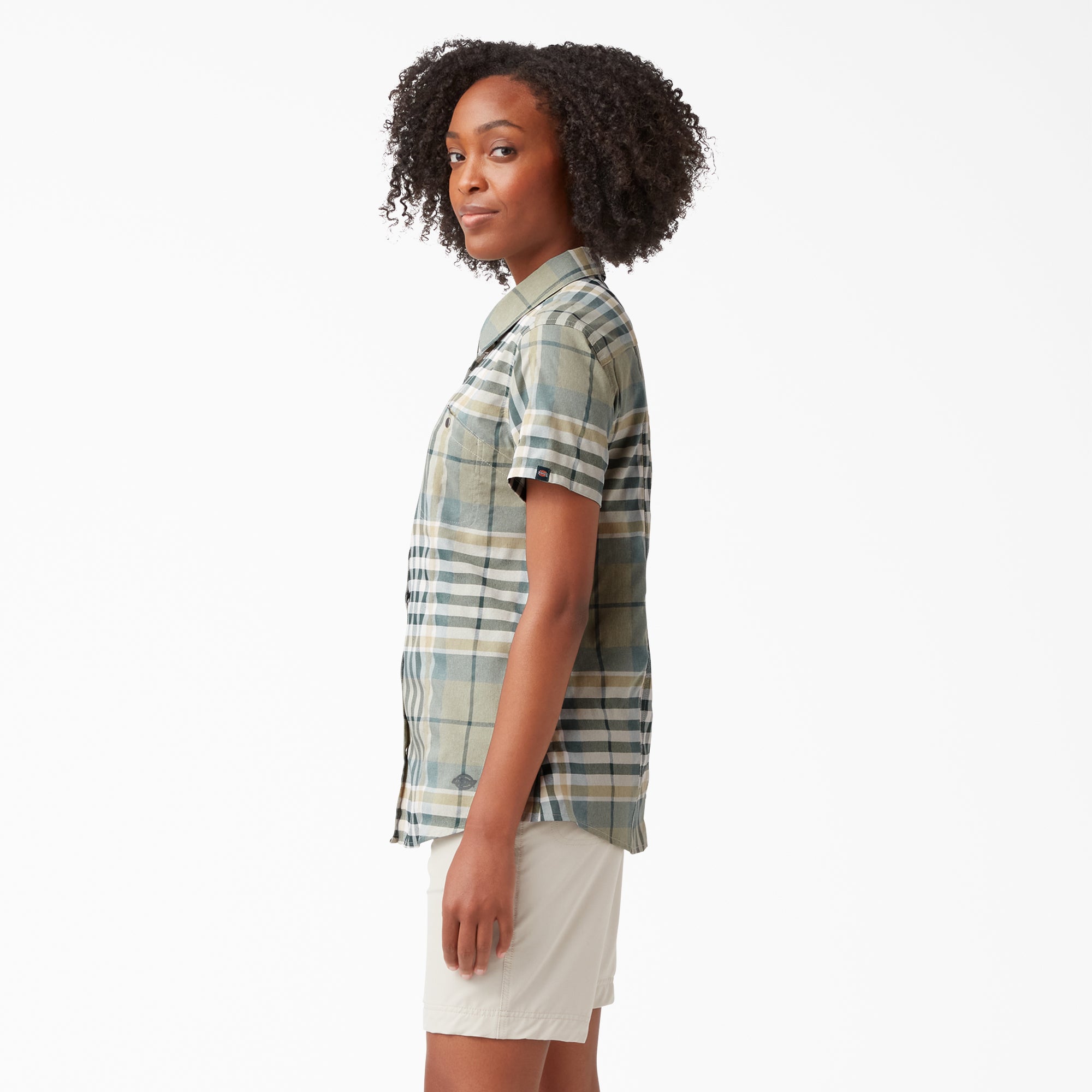 Women's Cooling Short Sleeve Work Shirt - Image 3