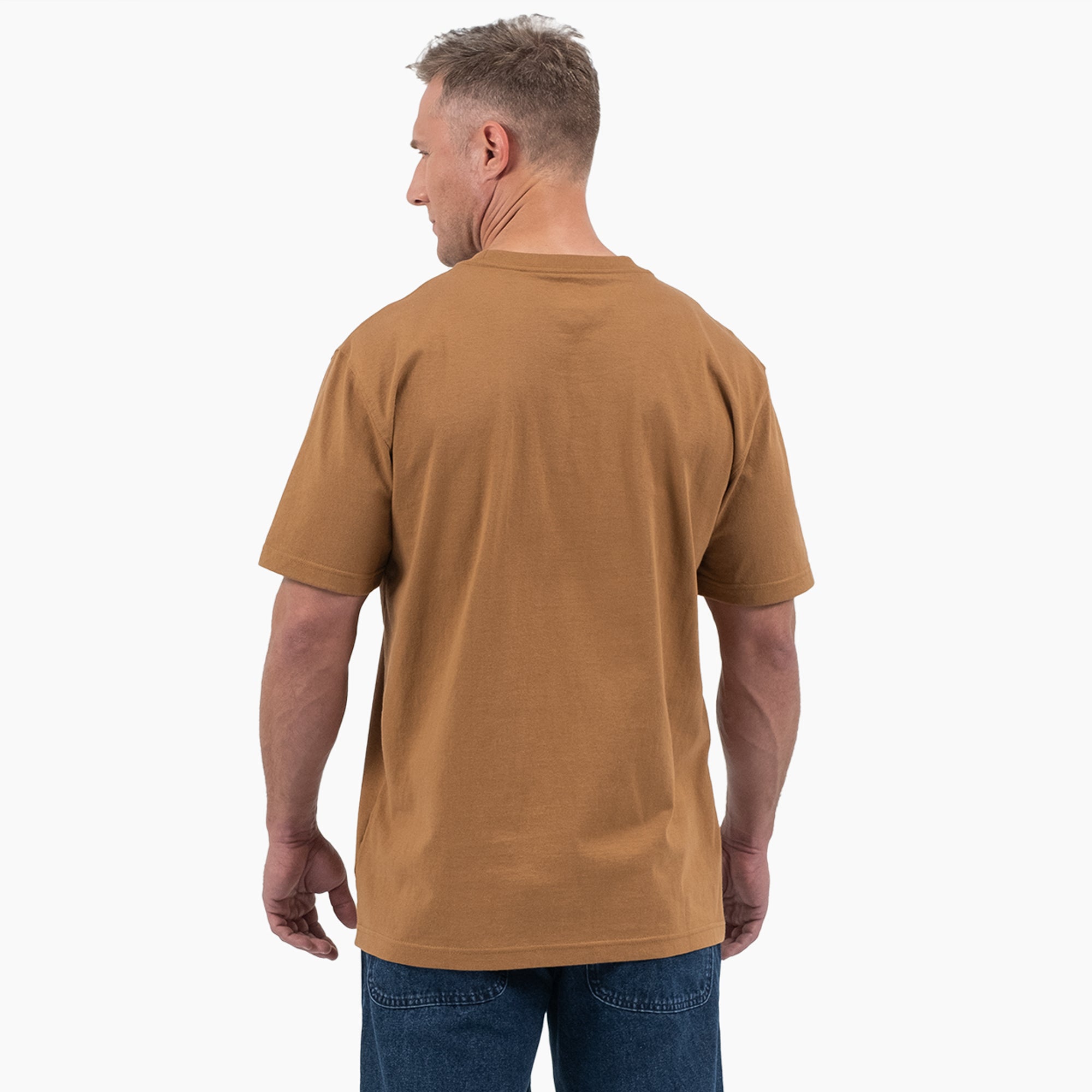 Short Sleeve Tri-Color Logo Graphic T-Shirt - Image 2