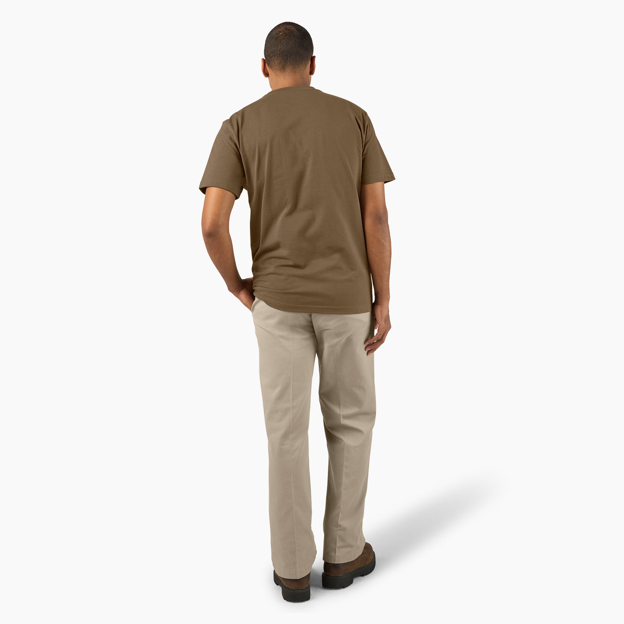 Heavyweight Short Sleeve Pocket T-Shirt - Image 5