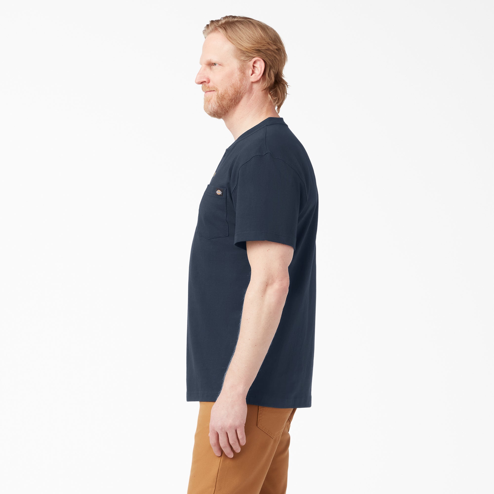 Heavyweight Short Sleeve Henley T-Shirt - Image 3