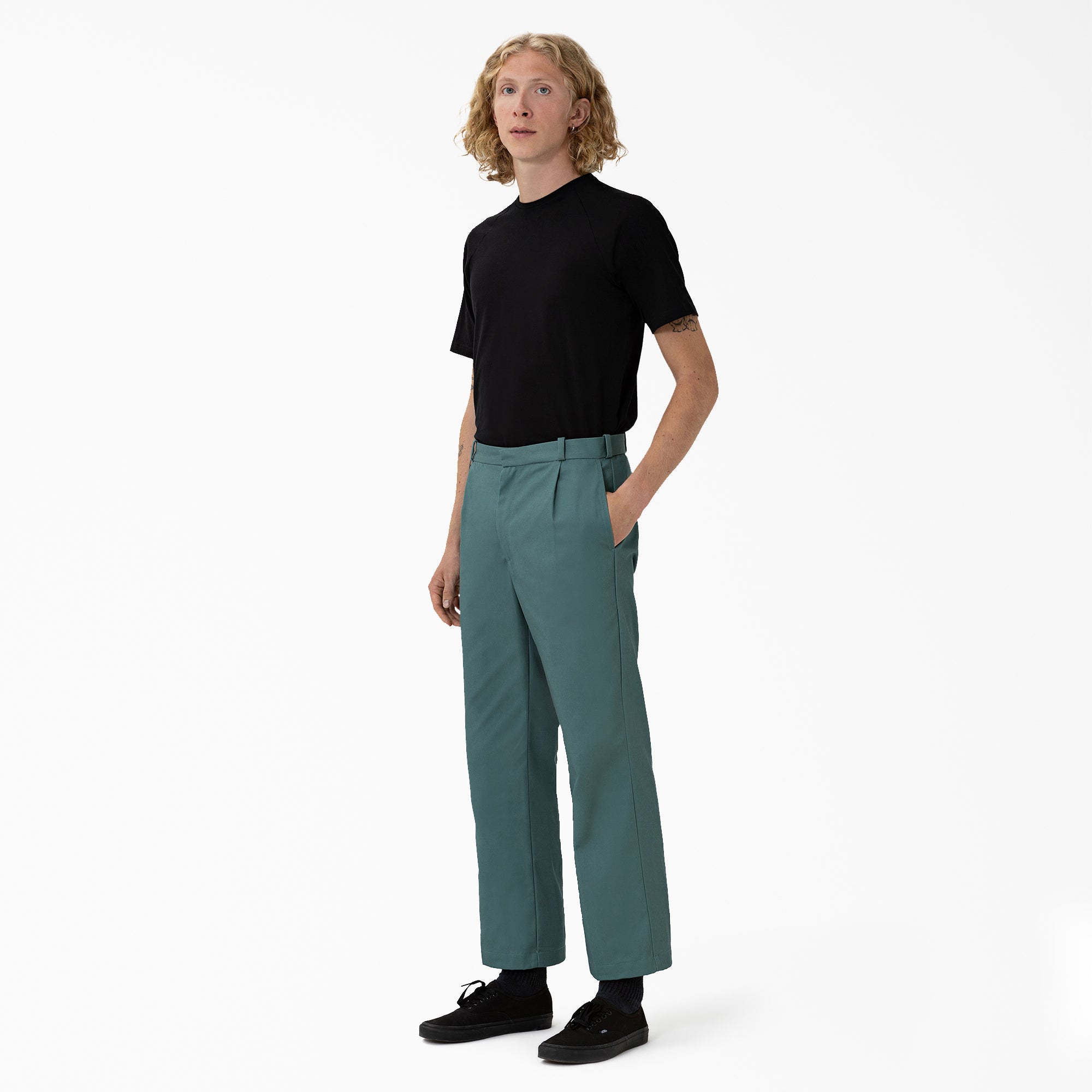 Highsnobiety & Dickies Pleated Work Pants - Image 3